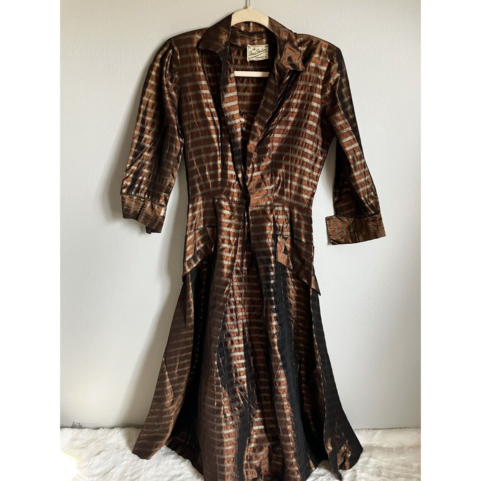 Doris Dodson Originals Womens Vintage 1940's Dress VINTAGE