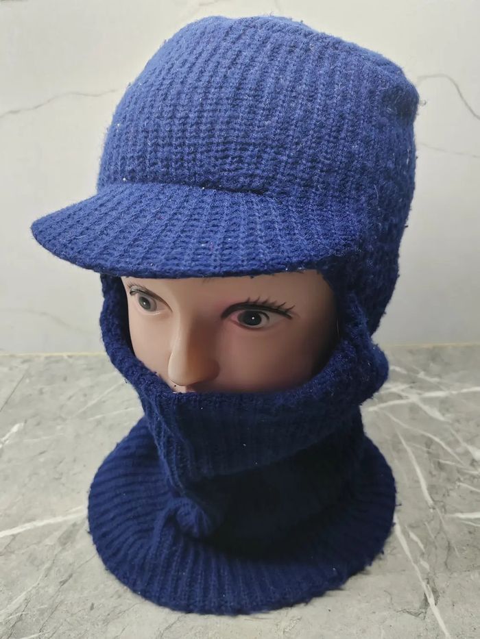 Japanese Brand Vintage Unknown Balaclava Beanie Size ONE SIZE - 1 Thumbnail