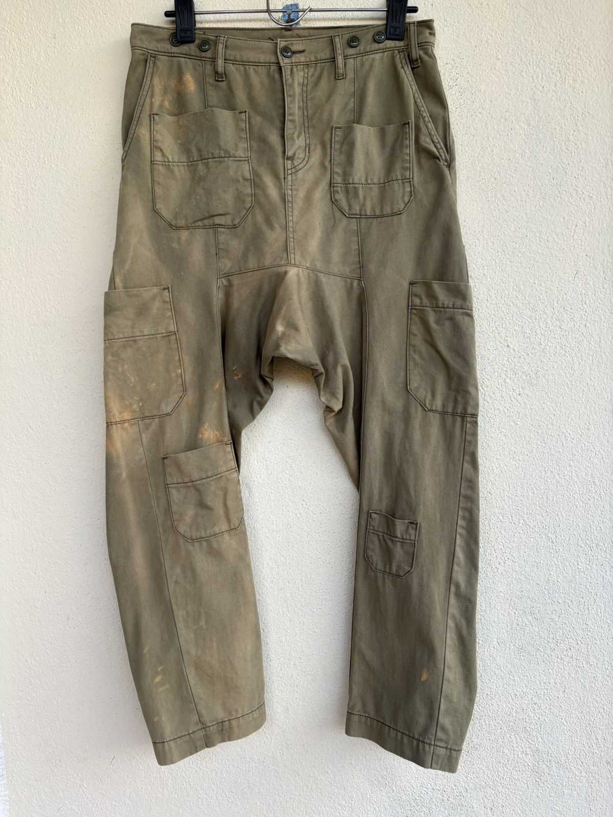 Issey Miyake Ne Net Hand Glove Pocket Pants | Grailed