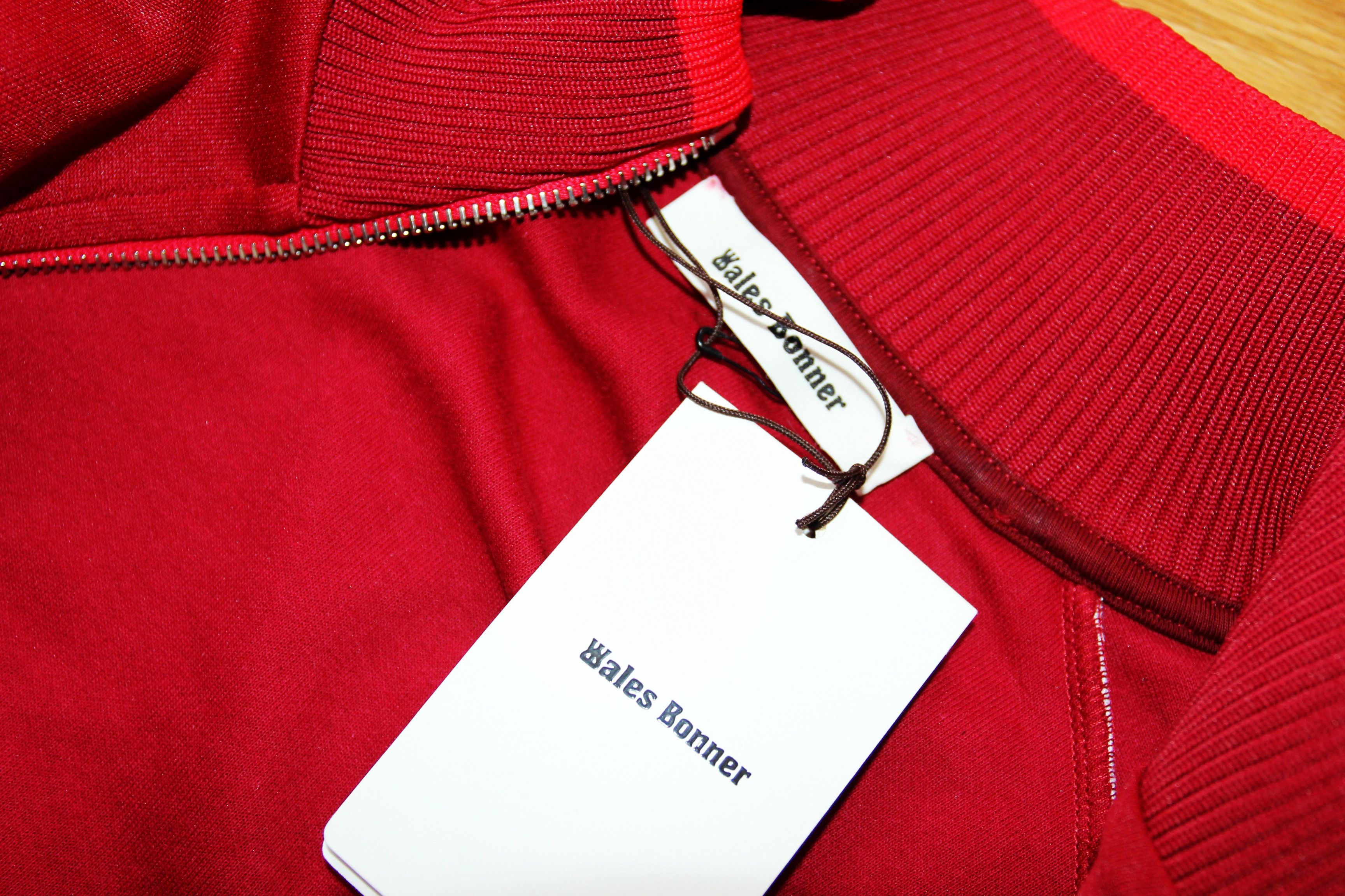 Wales Bonner BNWT AW24 WALES BONNER POLY JERSEY SHINE TRACK TOP JACKET L Size US L / EU 52-54 / 3 - 10 Thumbnail