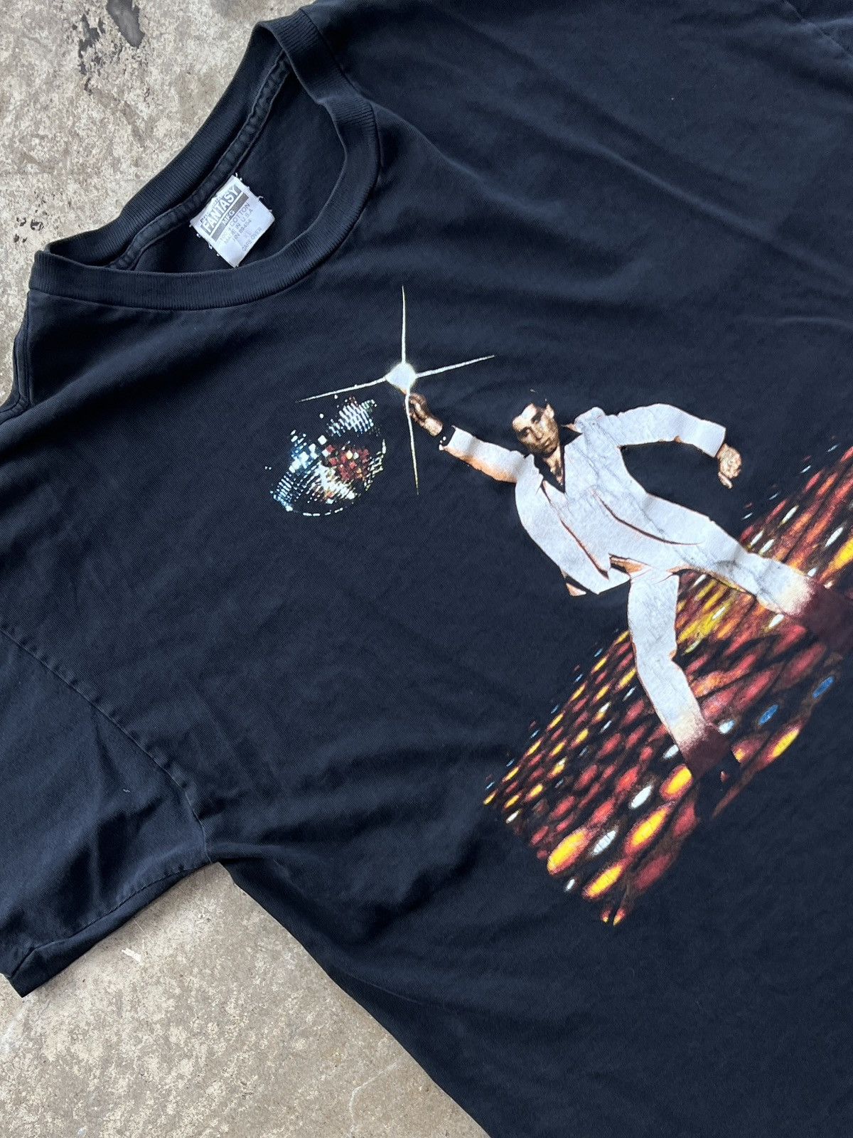 Vintage Vintage 80s Saturday Night Fever Movie Tee Single Stitch XL Size US XL / EU 56 / 4 - 1 Thumbnail