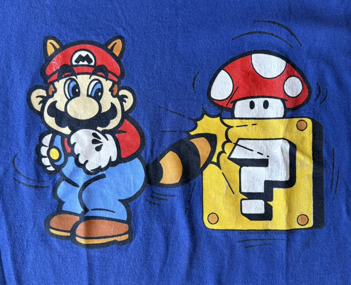 Nintendo × Vintage Nintendo x Mario T Shirt Size Large Size US L / EU 52-54 / 3 - 2 Thumbnail