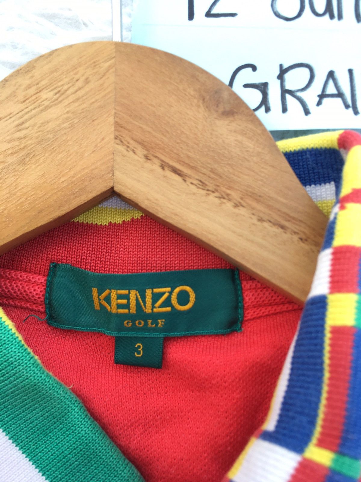 Kenzo Rare Vintage KENZO Golf Polo Tshirt Size US L / EU 52-54 / 3 - 9 Thumbnail