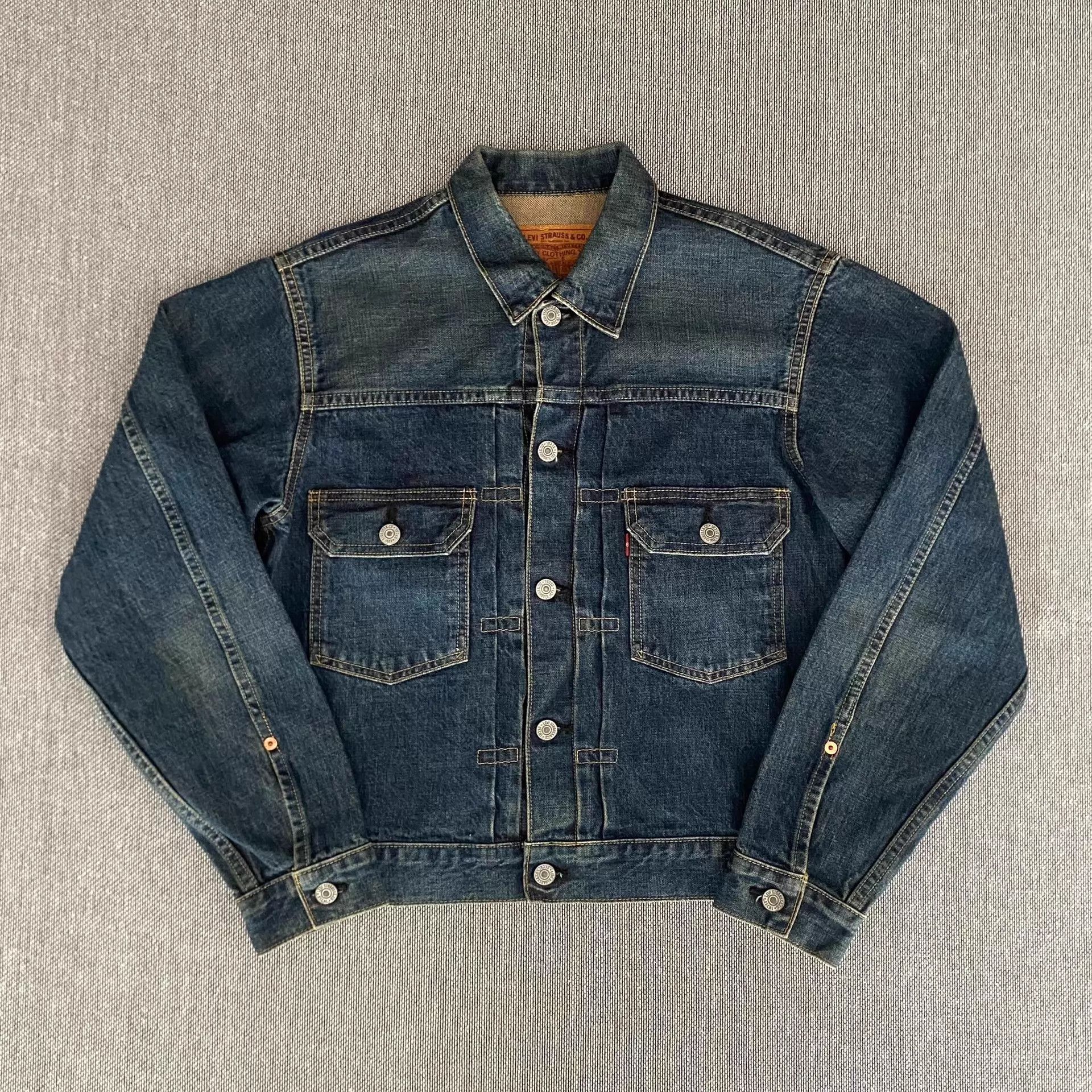 Levi's Levi's LVC 507 Type 2 J22 98' Washed Denim Jacket 38 Size US S / EU 44-46 / 1 - 1 Thumbnail