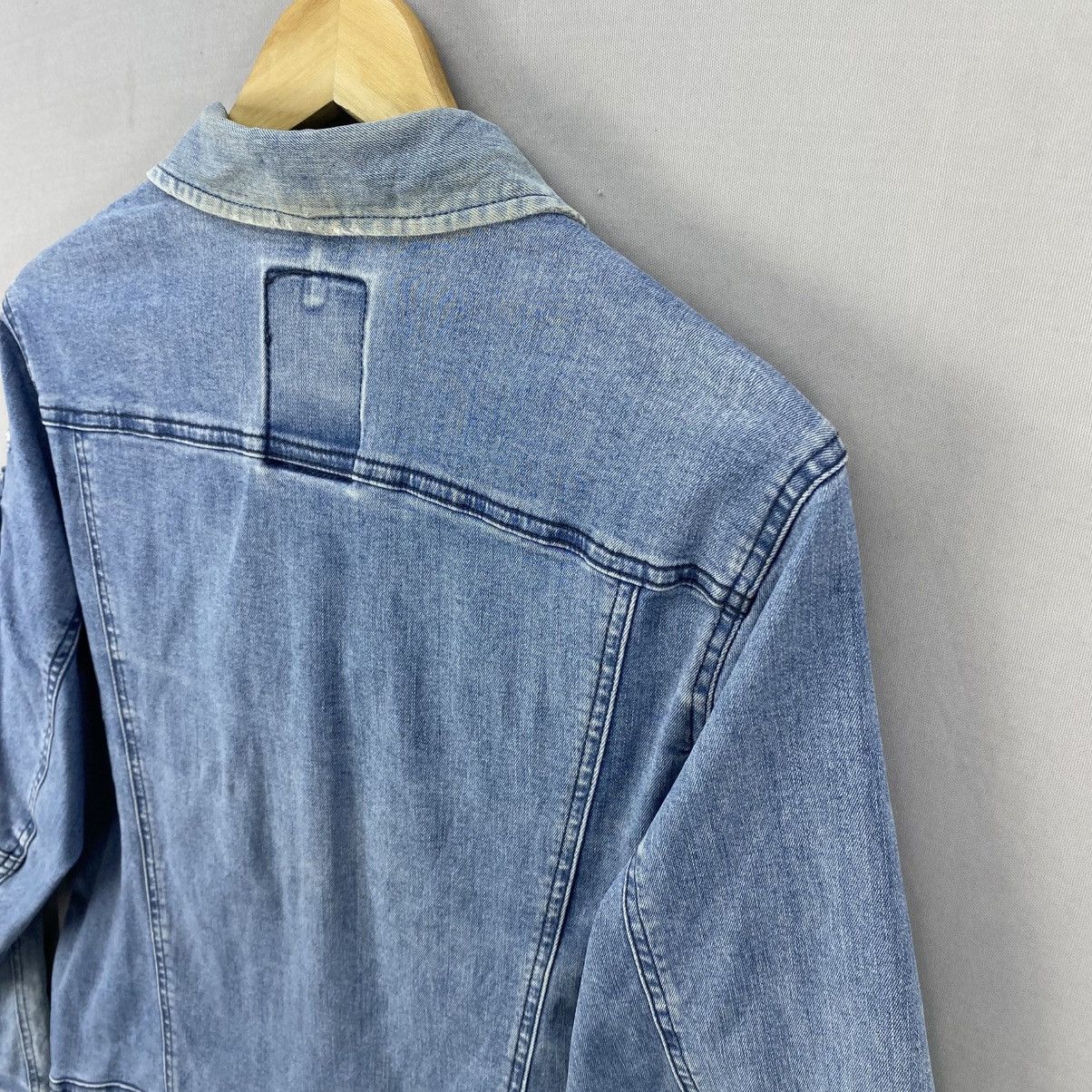 Japanese Brand Vintage Y2k Even River Denim Work Wear Jacket Size US S / EU 44-46 / 1 - 5 Thumbnail