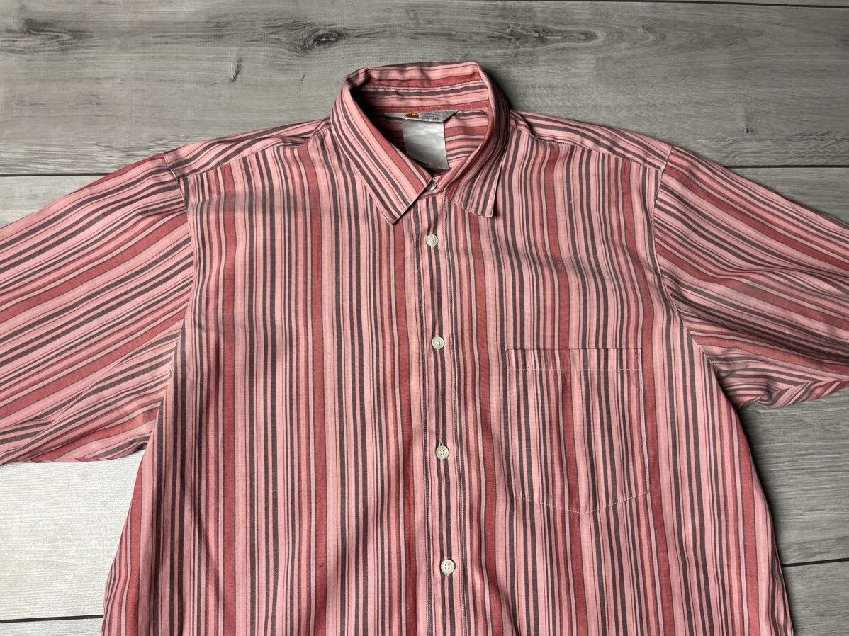 Carhartt Vintage Carhartt striped shirt hawaii y2k size XLarge Size US XL / EU 56 / 4 - 3 Thumbnail