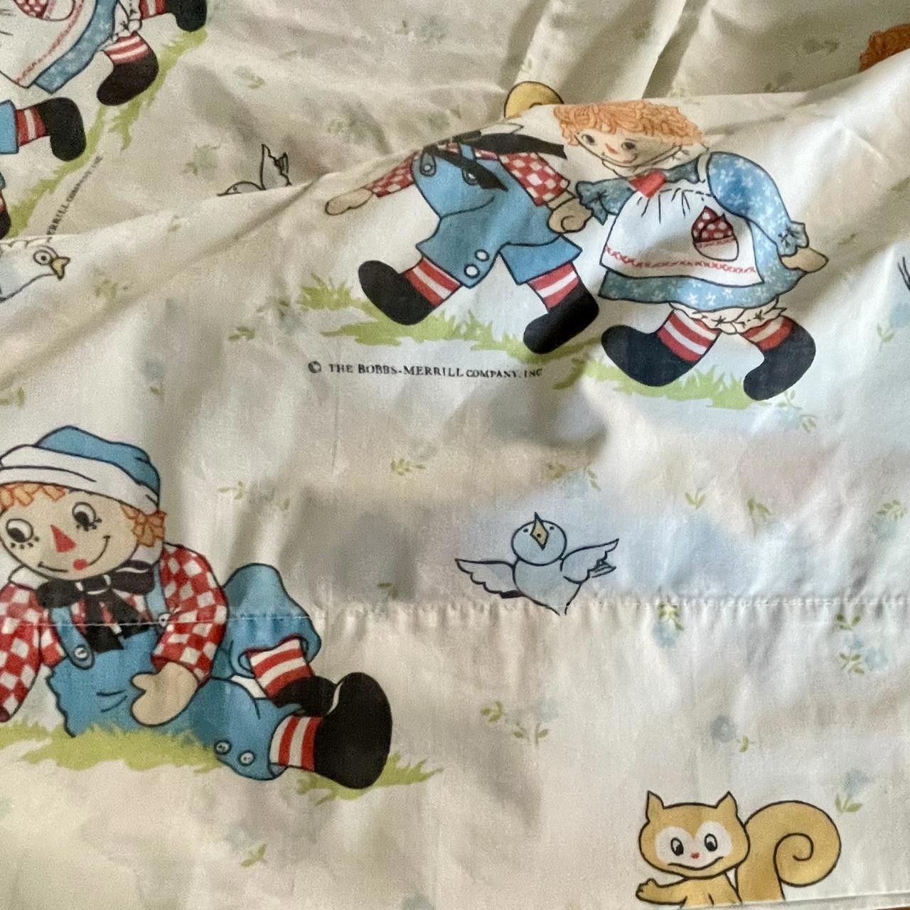 Designer Vintage 1987 Raggedy Ann & Andy Bedding Set Size ONE SIZE - 3 Thumbnail