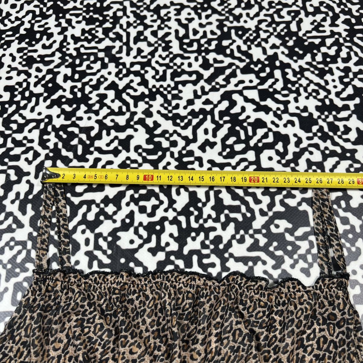 Vintage Vintage Y2K Leopard Sexy Retro Tank Top Sleeveless Size S / US 4 / IT 40 - 18 Thumbnail