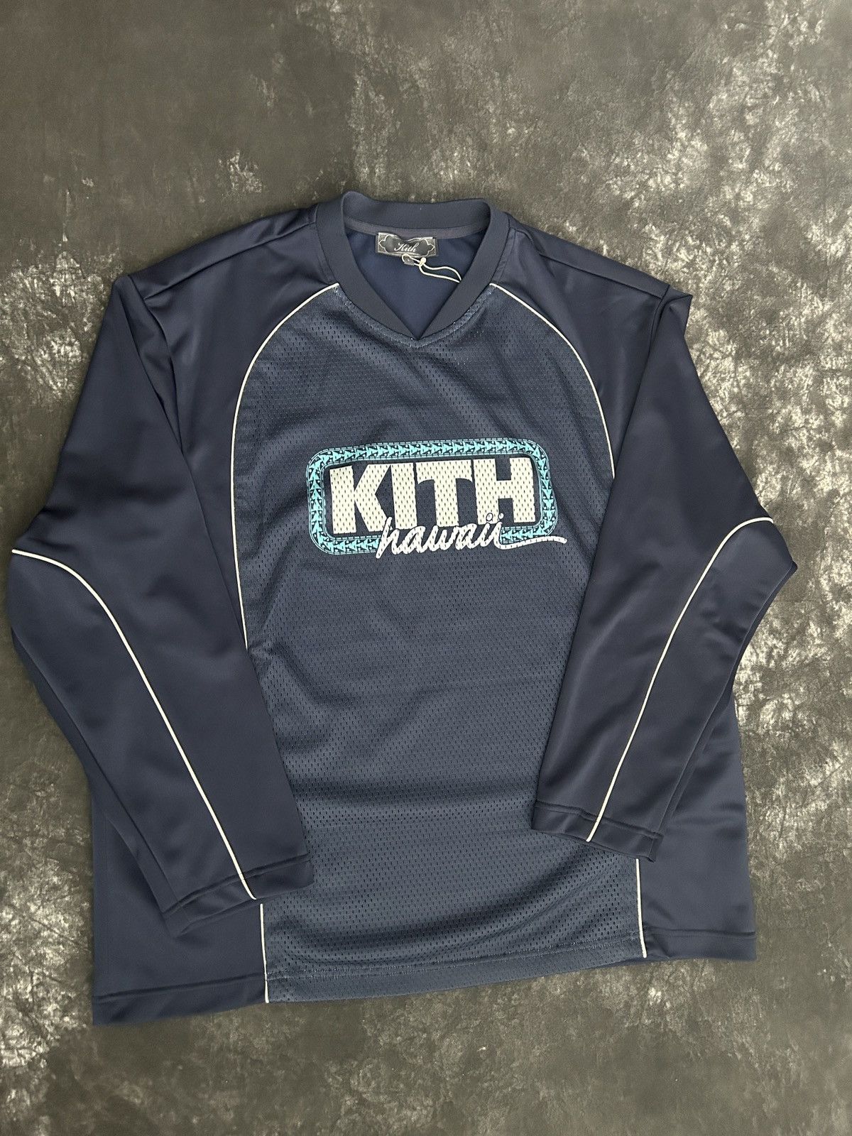 *RARE* KITH HAWAII EXCLUSIVE MALIK JERSEY - Nocturnal SZ L