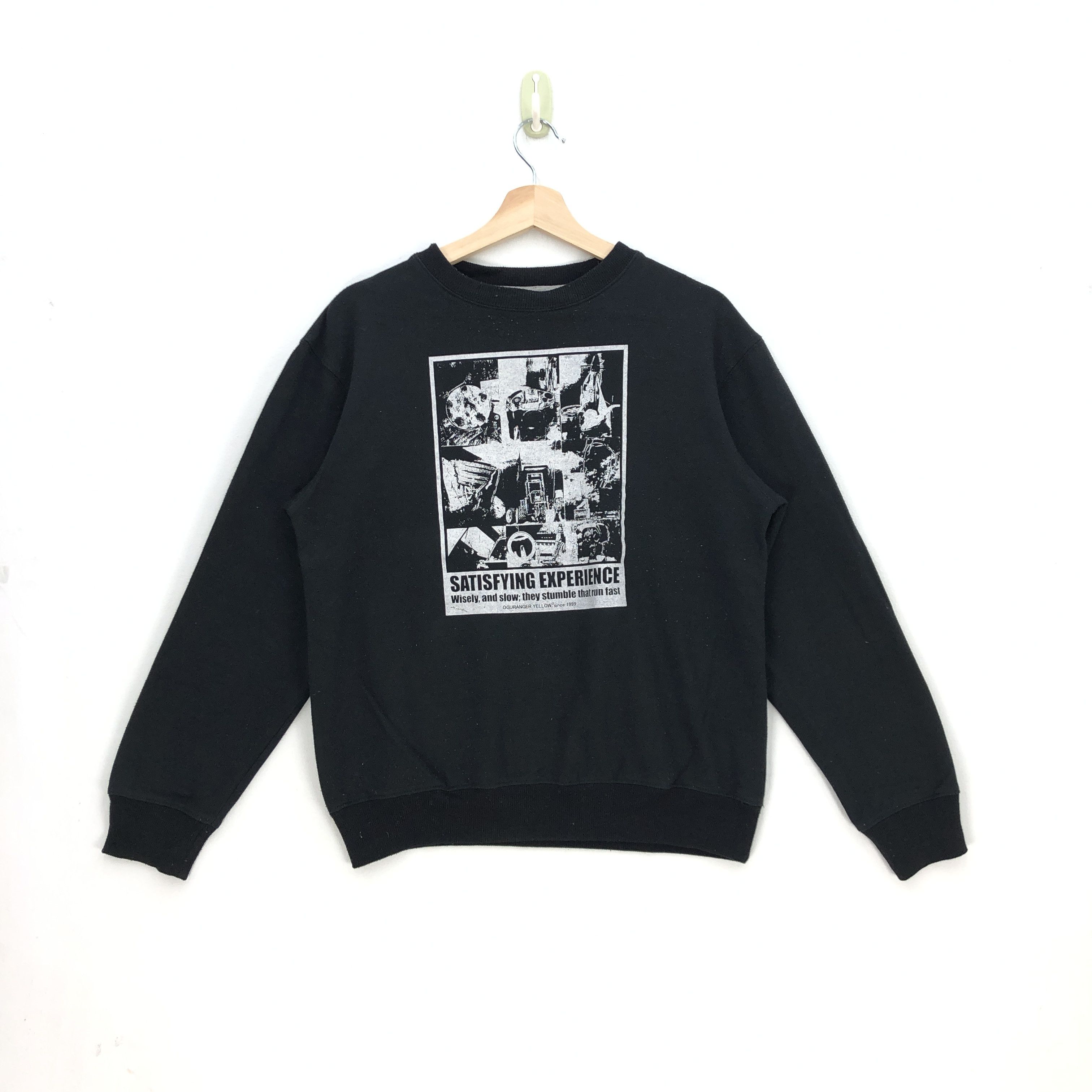 Seditionaries × Vintage Satisfaction Experience Sweater Oguranger Yellow Sweatshirt Size US M / EU 48-50 / 2 - 1 Thumbnail