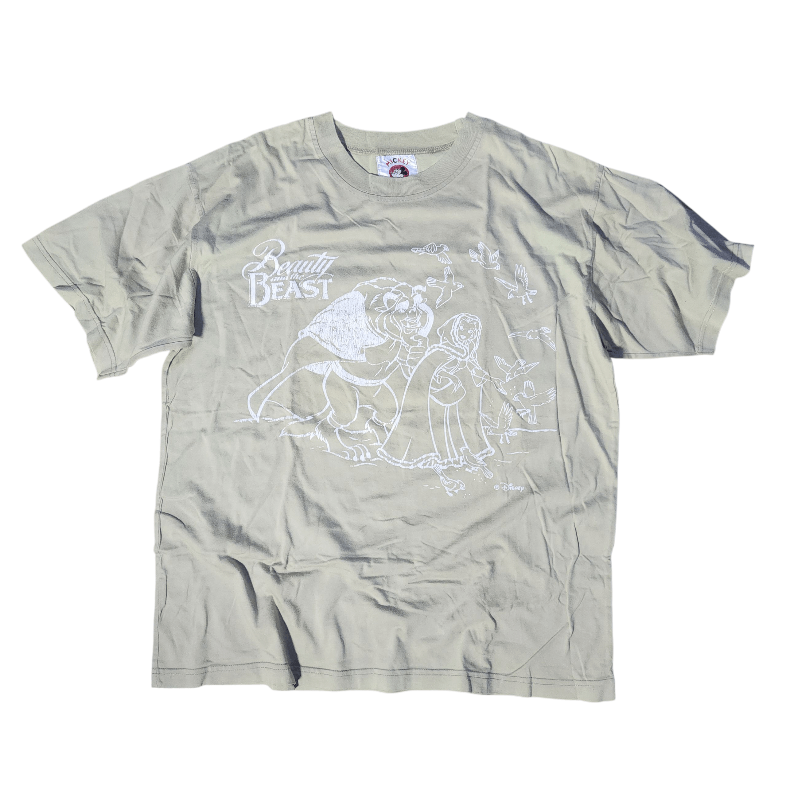 Disney Vintage 90s Beauty and the Beast Disney tees Size US L / EU 52-54 / 3 - 2 Thumbnail