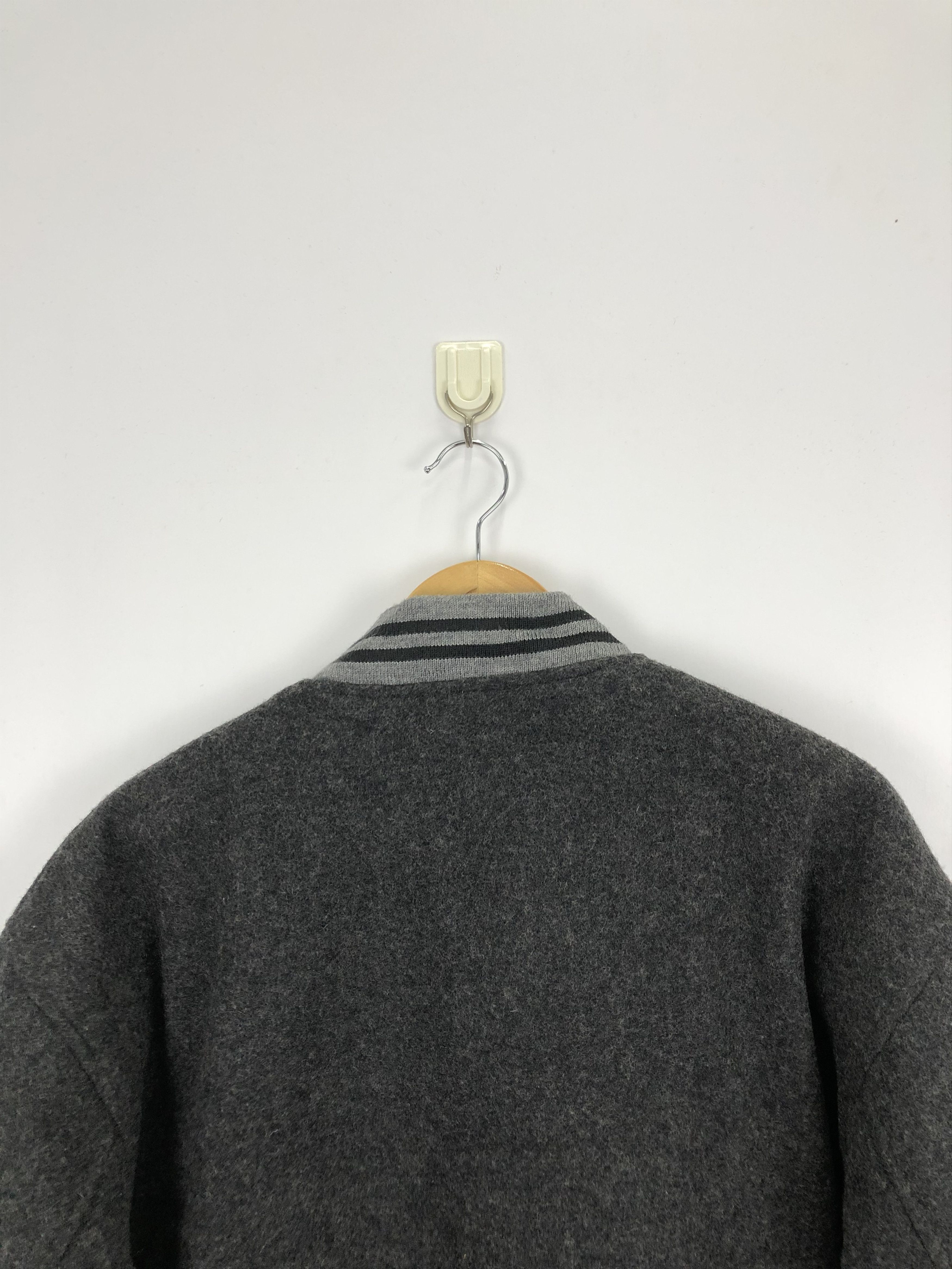 Vintage Vintage 90s Bayleaf Arch Wool Varsity Jacket V0305 Size US L / EU 52-54 / 3 - 3 Thumbnail