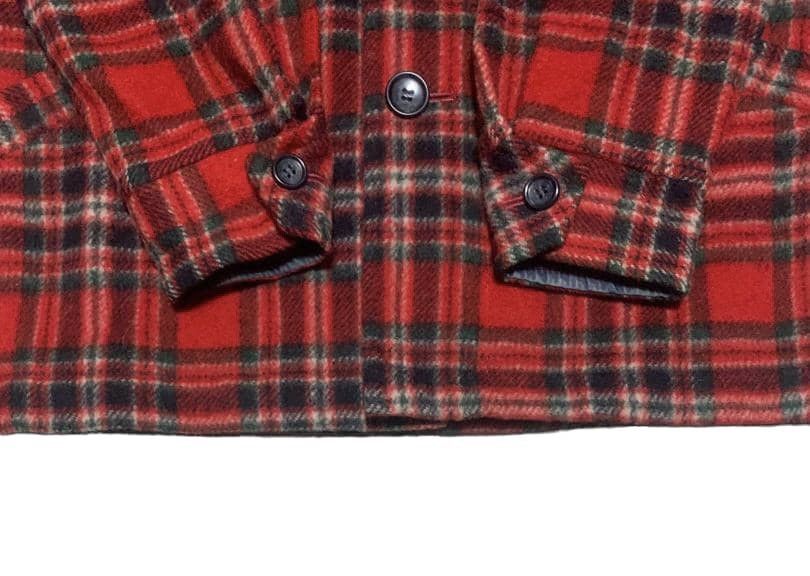 Japanese Brand Vintage Japanese Yukiya Plaid Wool Flannel Shirt Jacket Size US M / EU 48-50 / 2 - 4 Thumbnail