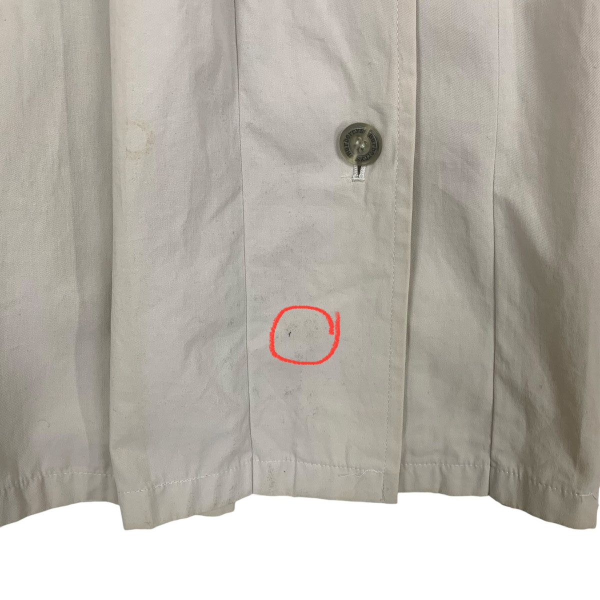 Burberry Vintage Burberry Designer Luxury Trench Coat Long Coat Size L / US 10 / IT 46 - 9 Thumbnail