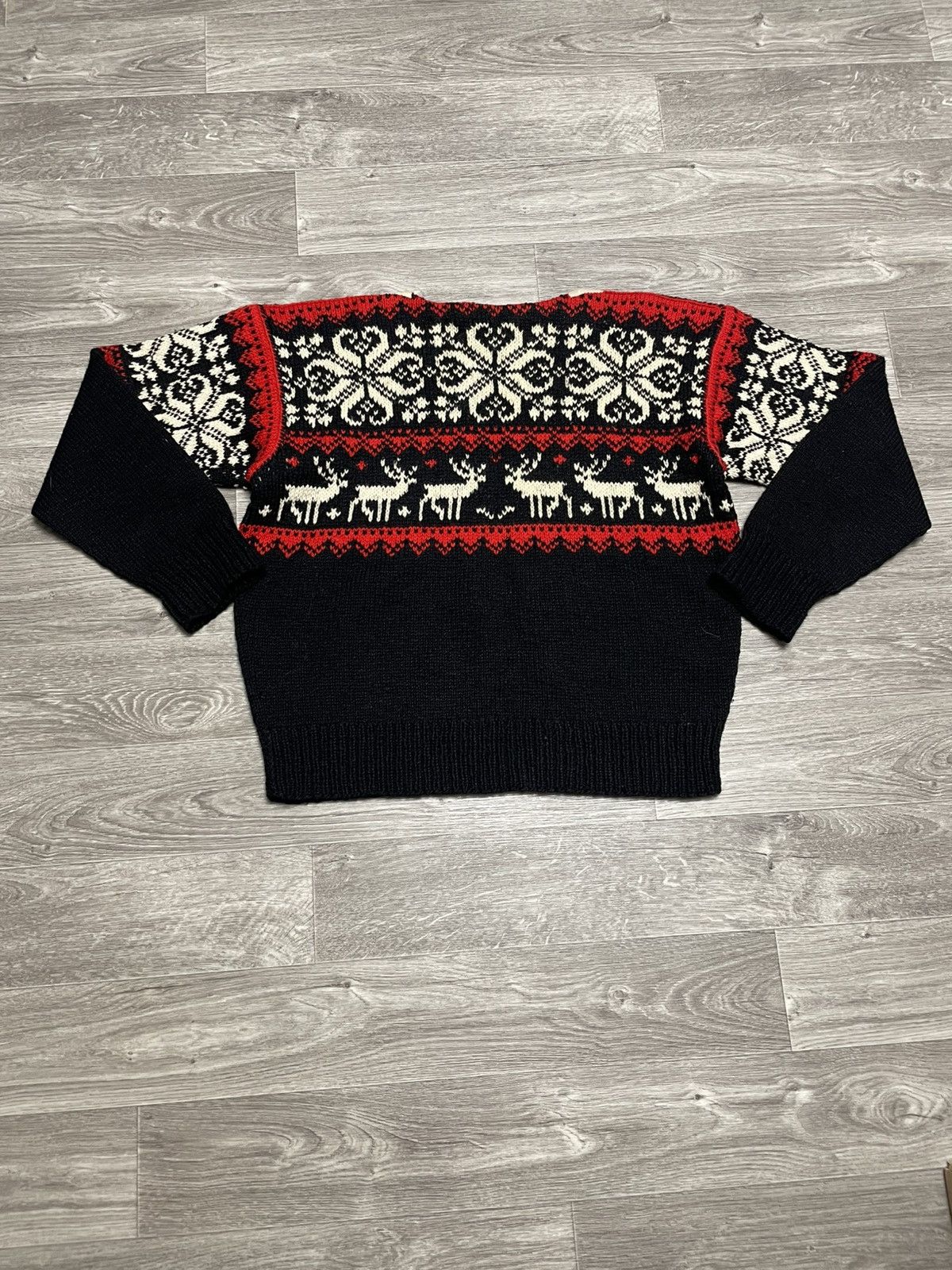 Dale Of Norway Vintage William Schmidt Norway Handmade Sweater Winter Vibes Size US L / EU 52-54 / 3 - 11 Thumbnail