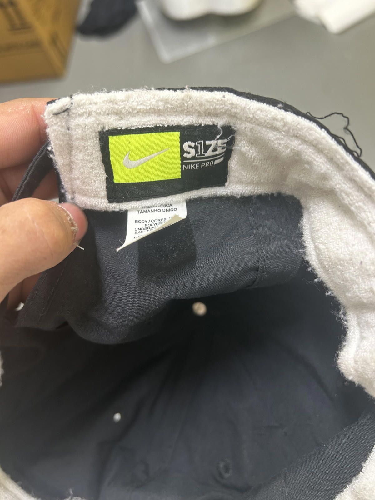 Nike Nike Air Black Cap Size ONE SIZE - 6 Thumbnail