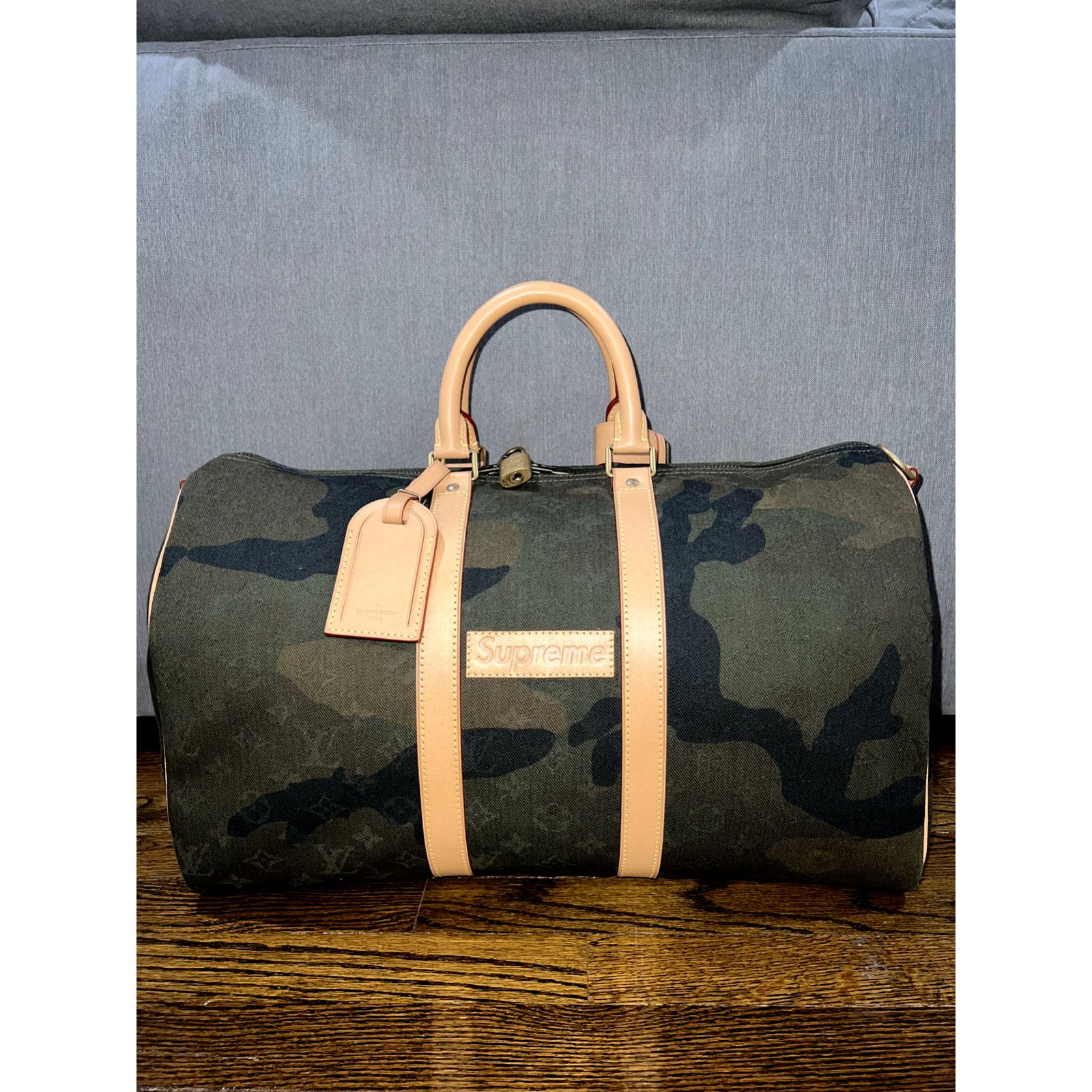 Louis Vuitton Louis Vuitton Supreme Keepall Bandouliere Travel Bag Size ONE SIZE - 2 Thumbnail