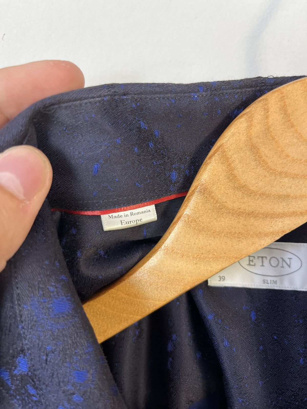 Eton Eton Luxury Cotton Long Sleeve Shirt Size US M / EU 48-50 / 2 - 8 Thumbnail