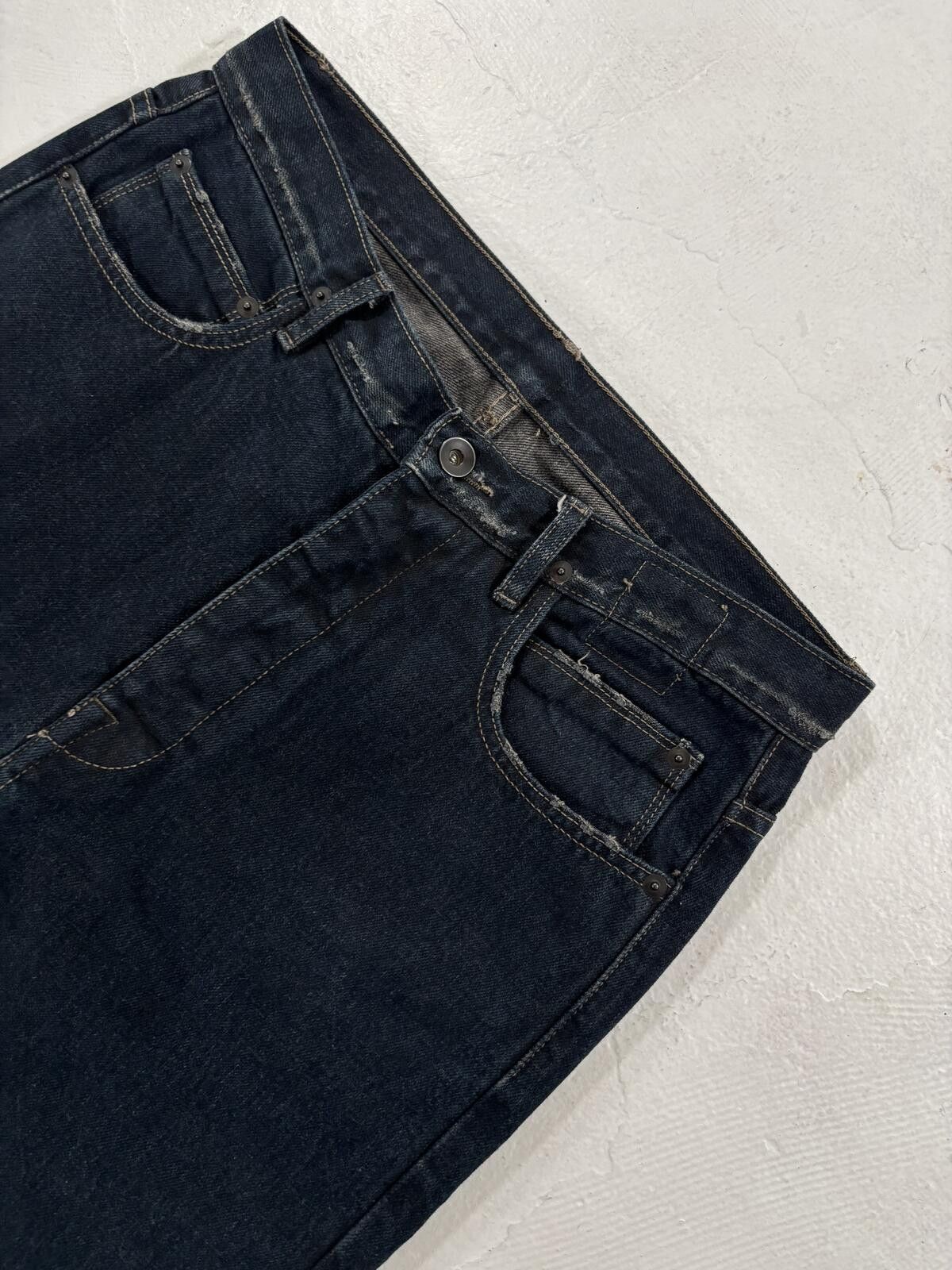 Rick Owens Rick Owens Raw Selvage Torrance Jeans Size US 29 - 2 Thumbnail