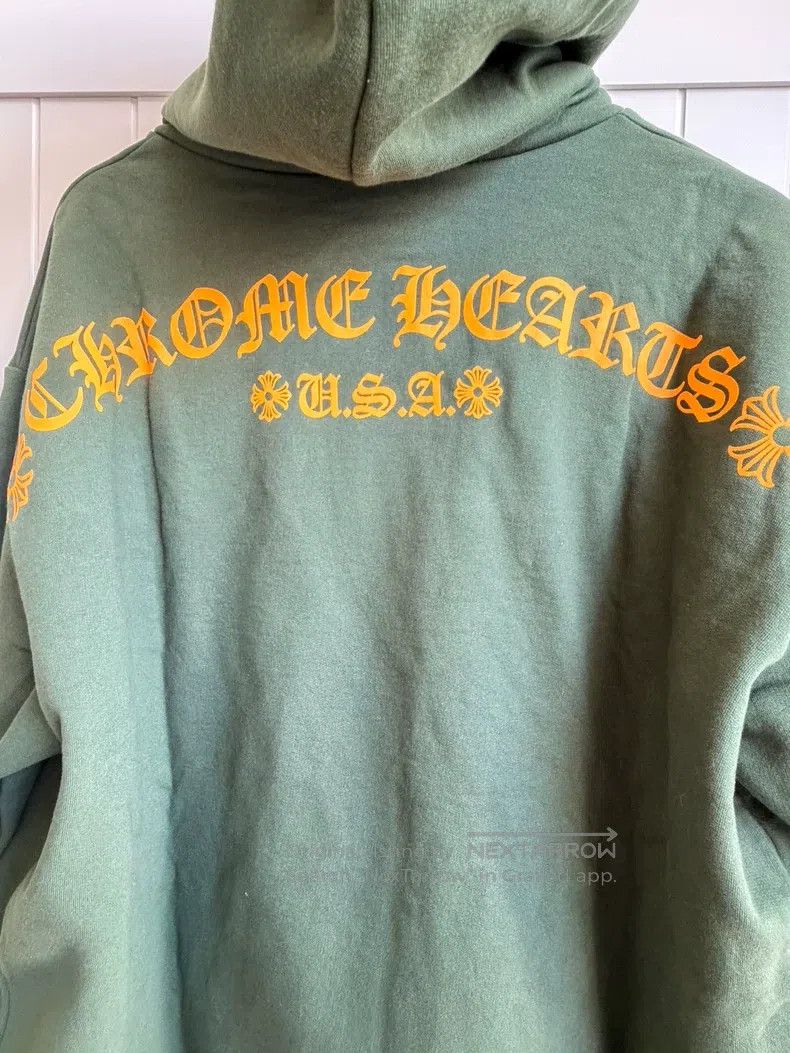 Chrome Hearts Chrome Hearts Size M Dark green hoodie Size US M / EU 48-50 / 2 - 3 Thumbnail