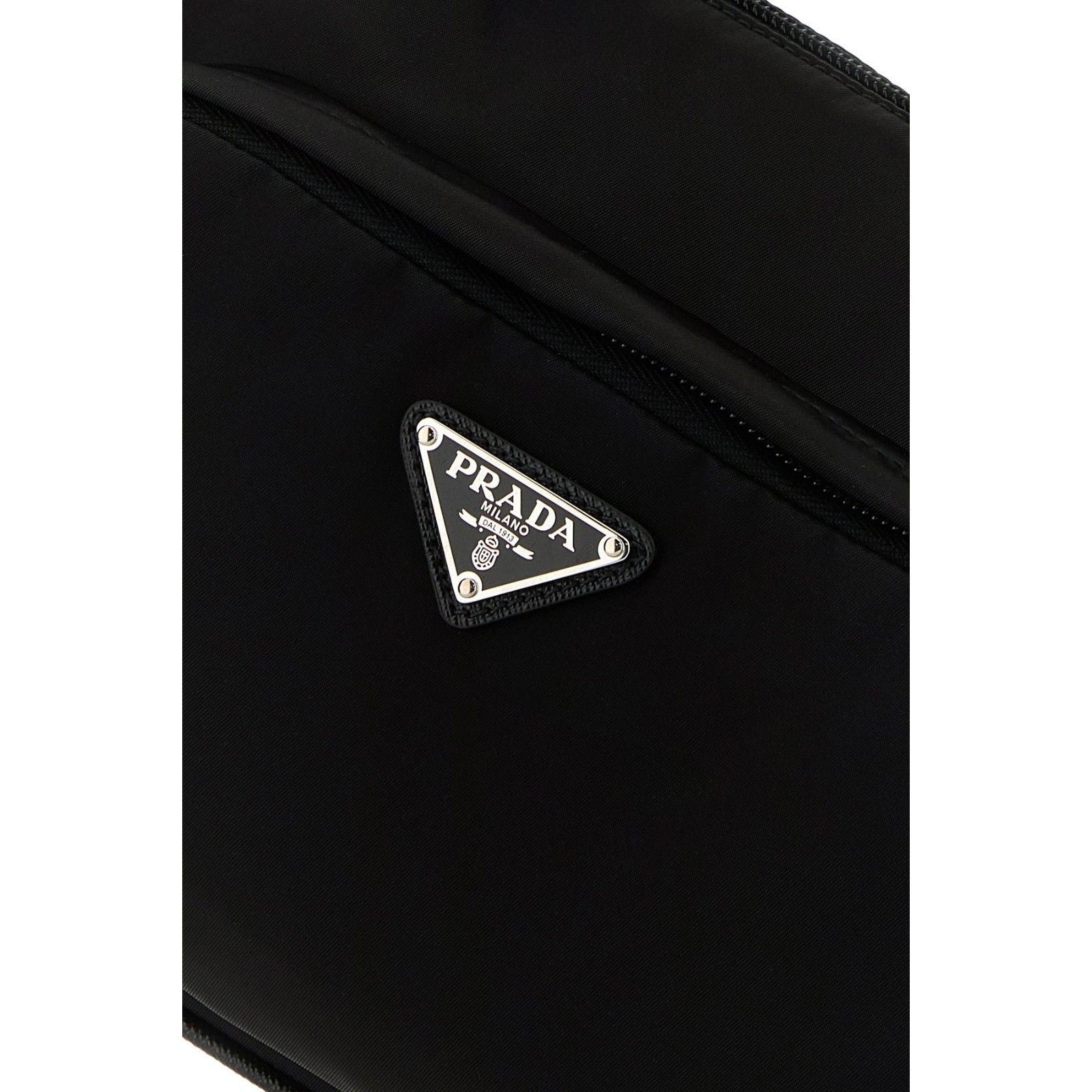 Prada PRADA Black Canvas Crossbody Bag New And Authentic Size ONE SIZE - 4 Thumbnail