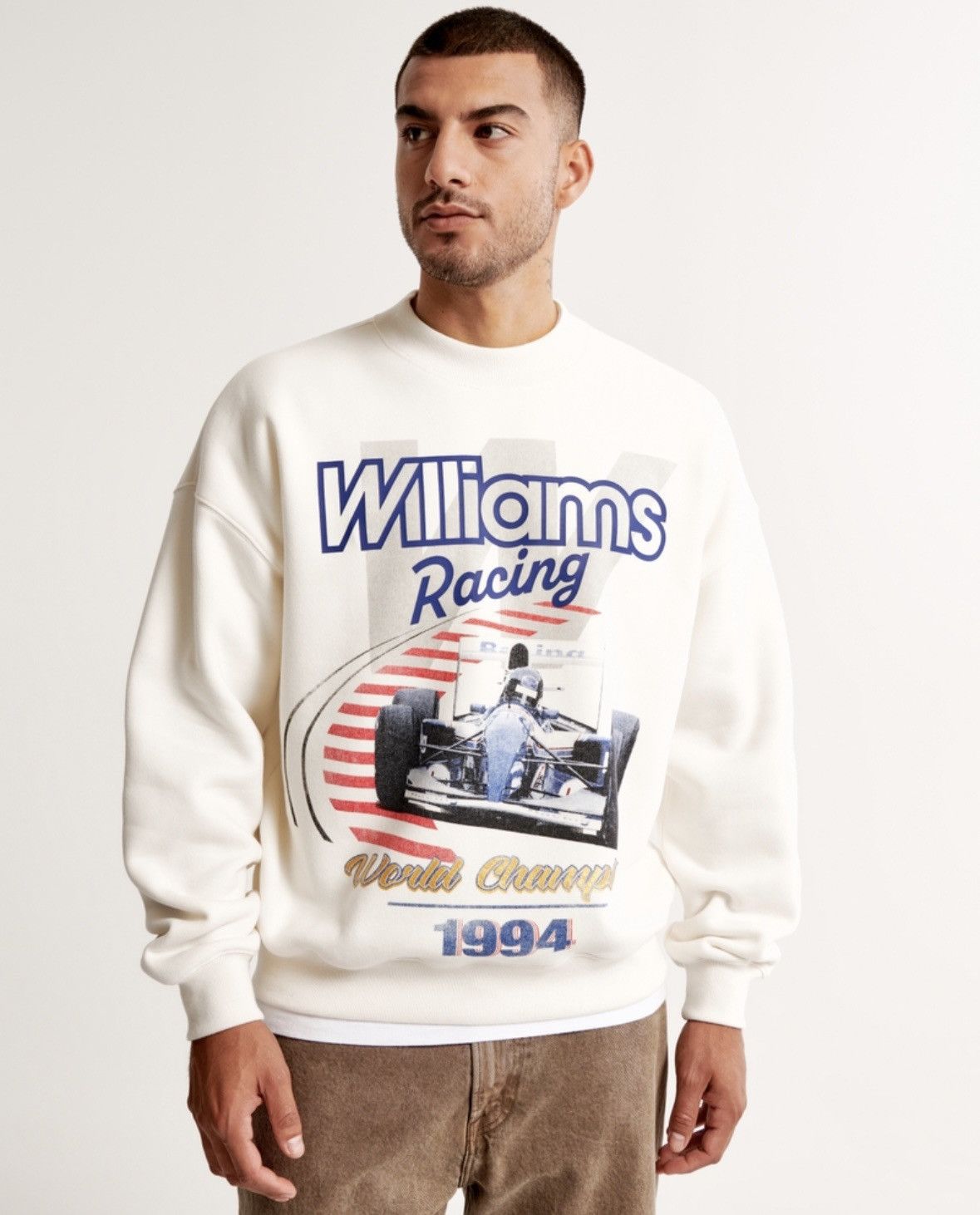 Abercrombie & Fitch Formula 1 crewneck Size US XL / EU 56 / 4 - 2 Thumbnail