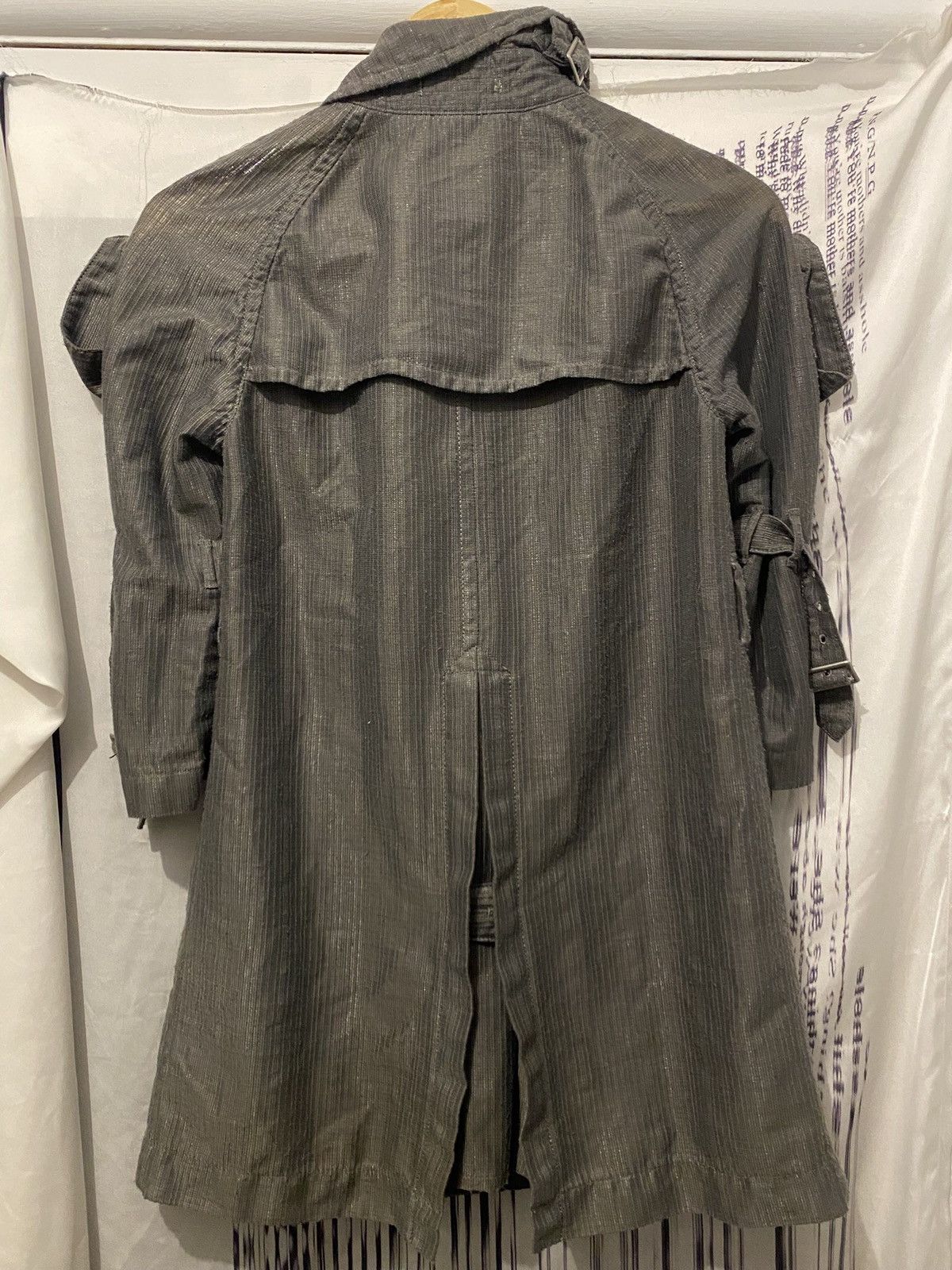 Comme des Garcons Homme Plus Sheer short sleeve trench coat Size US S / EU 44-46 / 1 - 2 Thumbnail