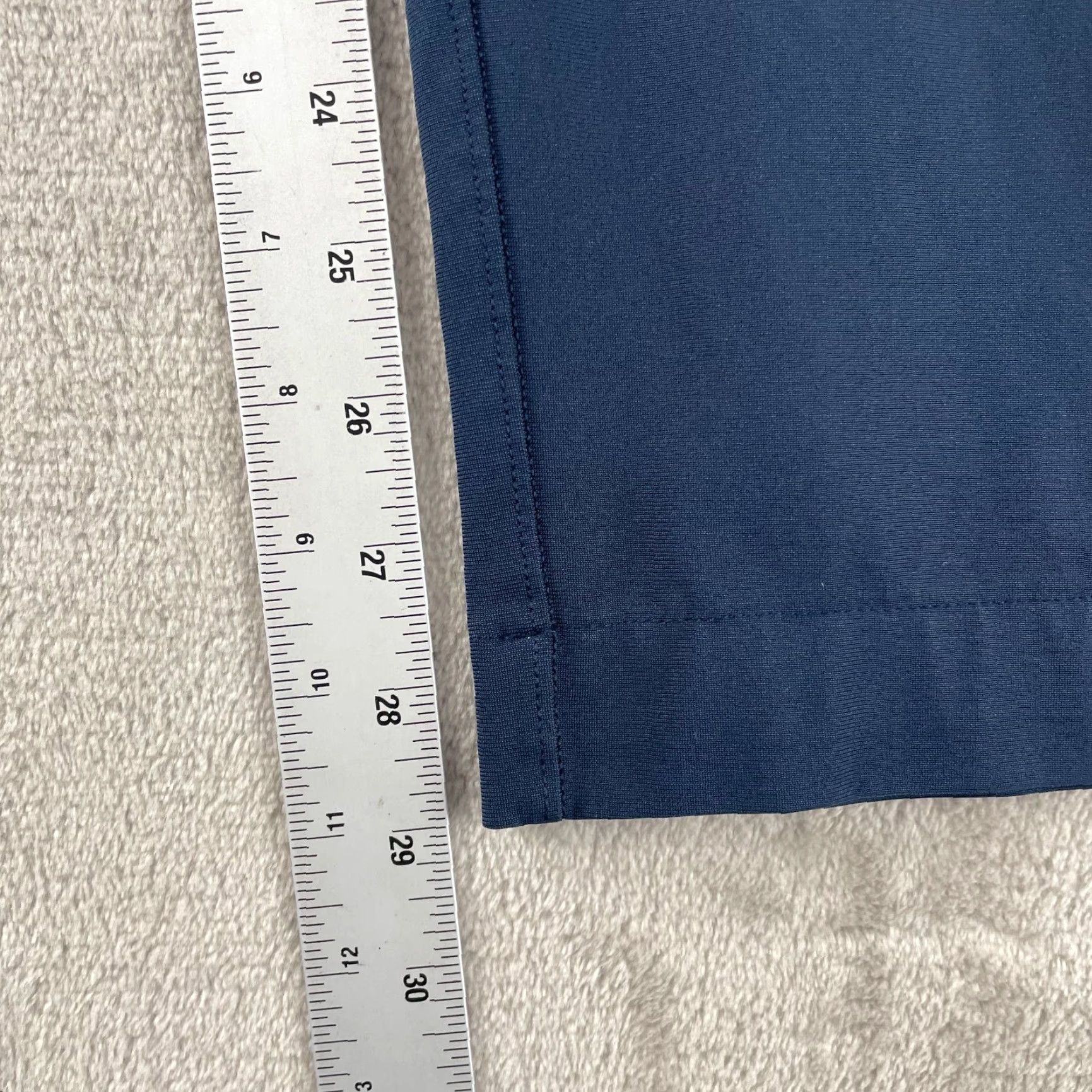 Lululemon Lululemon Commission Pants Men 33X29 True Navy Slim Warpstreme Tapered Trouser Size US 33 - 6 Thumbnail