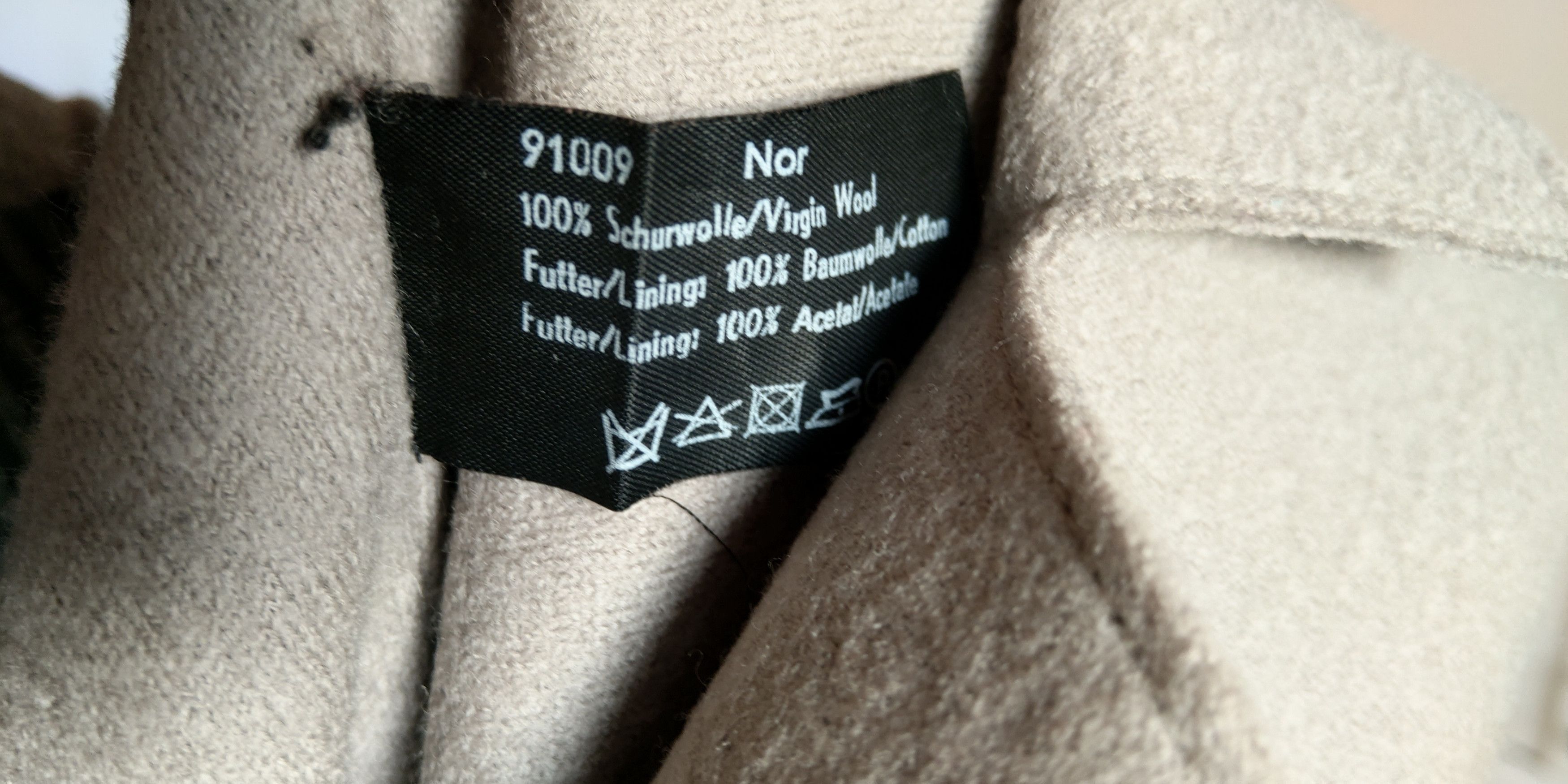 Annette Gortz Avant-Garde Wool Coat Reconstructed Design Alt Goth Size M / US 6-8 / IT 42-44 - 20 Thumbnail