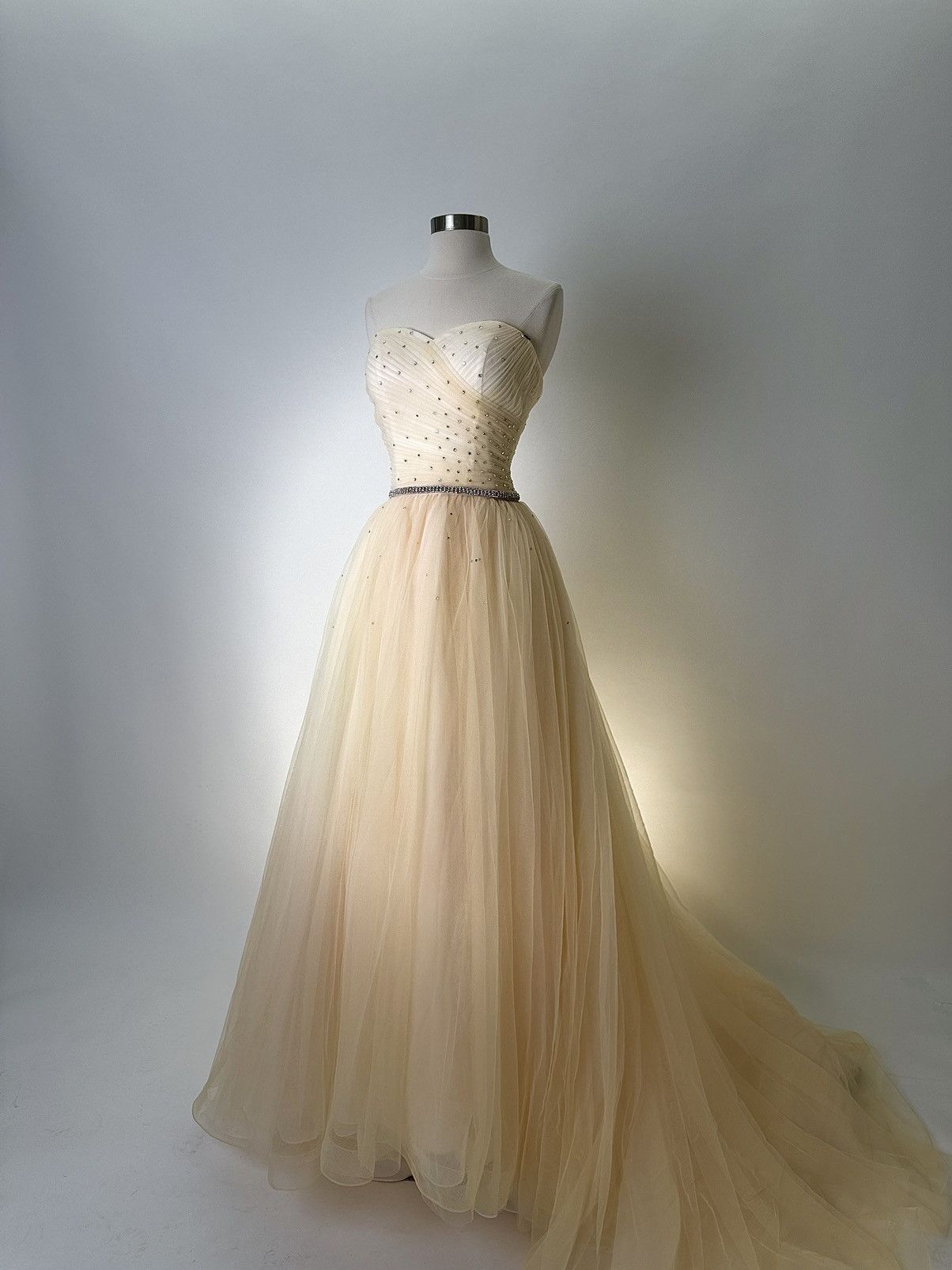 Other Brand New US 8 Anna Augusta Maxi Yellow Evening Dress Size M / US 6-8 / IT 42-44 - 2 Thumbnail