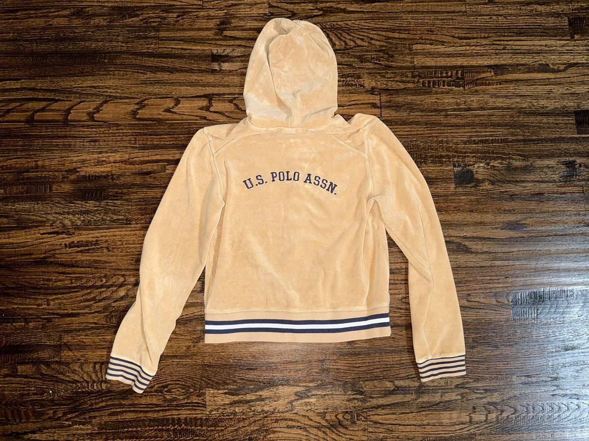Polo Ralph Lauren Polo Ralph Lauren Assassin Velour Zip Hoodie Pink Sz Medium Size M / US 6-8 / IT 42-44 - 4 Thumbnail