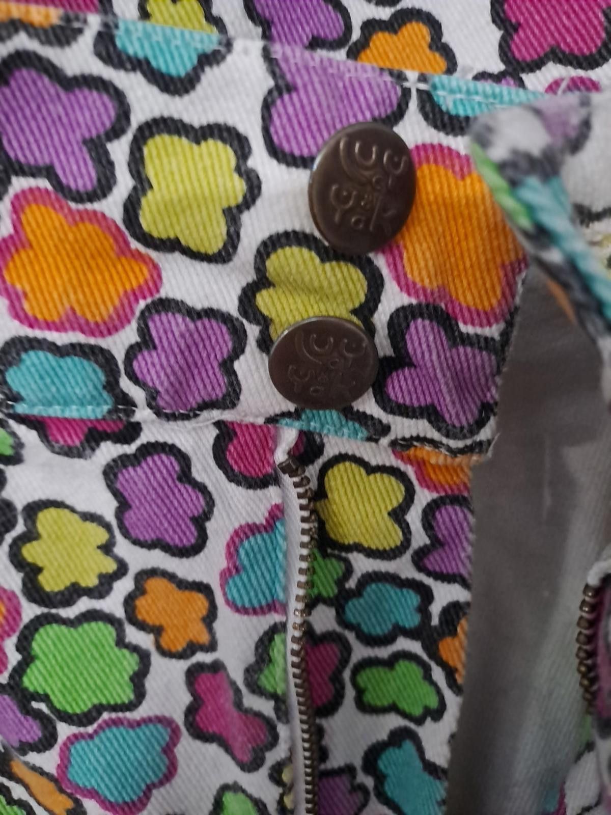 Other Lucy & Yak Addison Colourful Floral High-Waisted Jean 28/30 Size 28" / US 6 / IT 42 - 6 Thumbnail