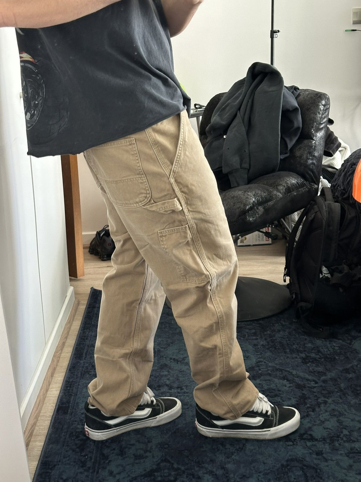 Carhartt Vintage 2000s Carhartt Double Knee Duck Canvas Pant Size US 34 / EU 50 - 9 Thumbnail