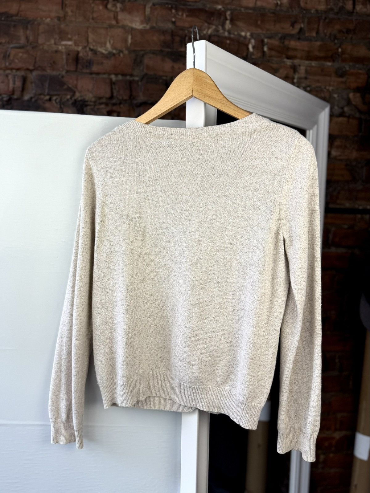 A.P.C. A.P.C. Rue Madame Paris Womens Beige Cotton Linen Size XS / US 0-2 / IT 36-38 - 2 Thumbnail