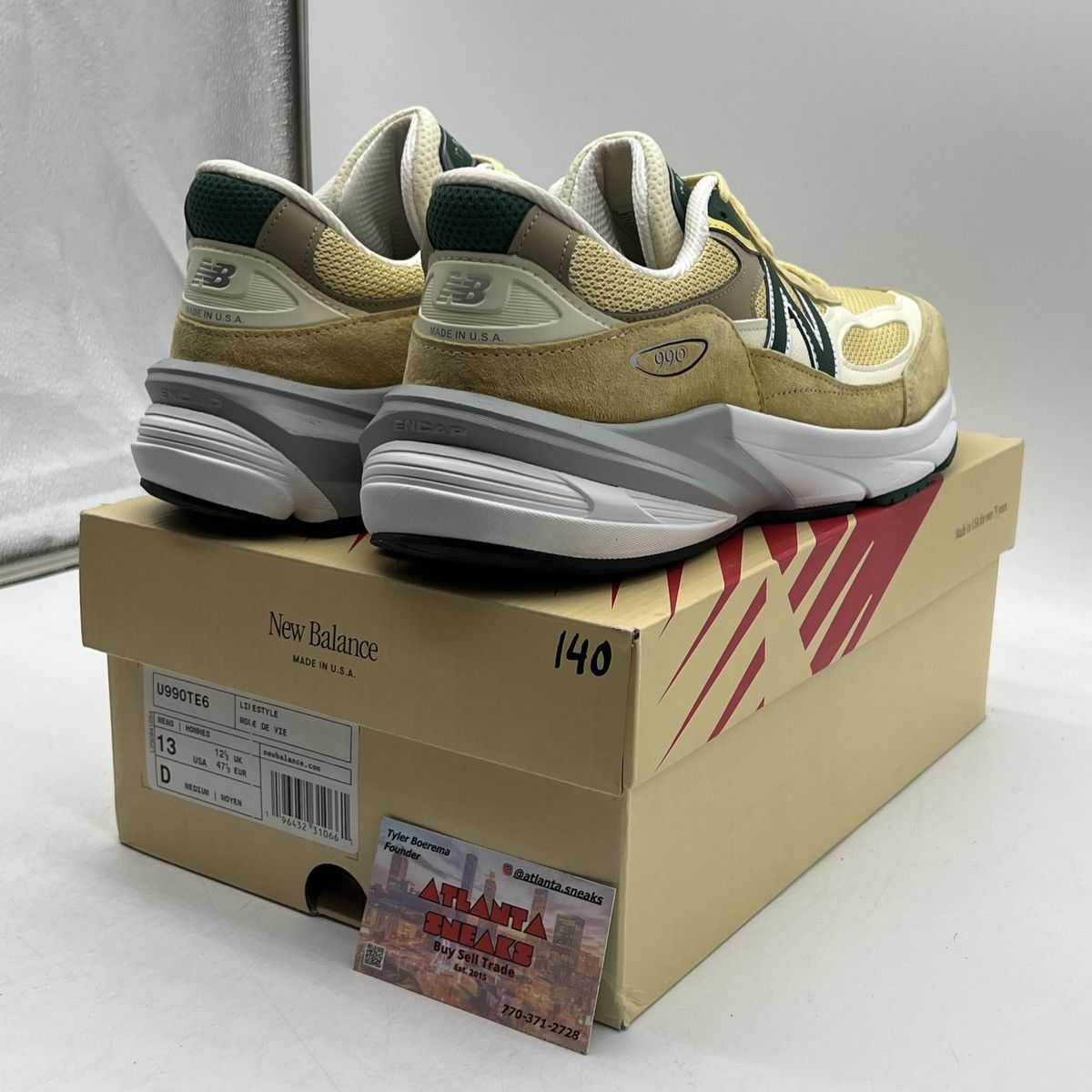 New Balance Teddy Santis x 990v6 sulphur Size US 13 / EU 46 - 5 Thumbnail