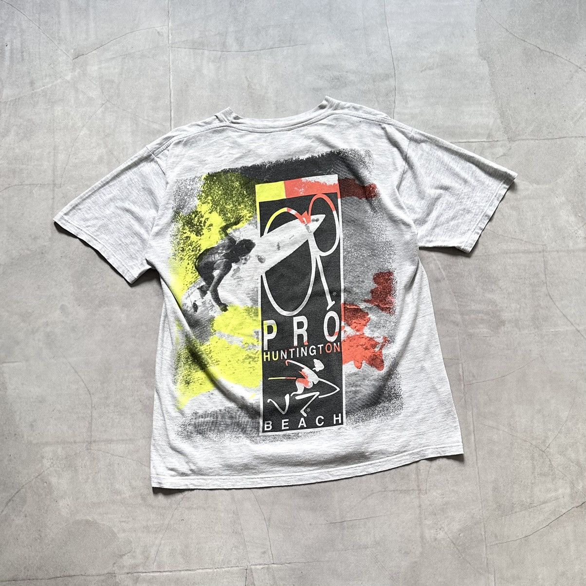 Ocean Pacific Vintage 80s-90s OP Pro Ocean Pacific Huntington Beach Surf Size US L / EU 52-54 / 3 - 1 Thumbnail
