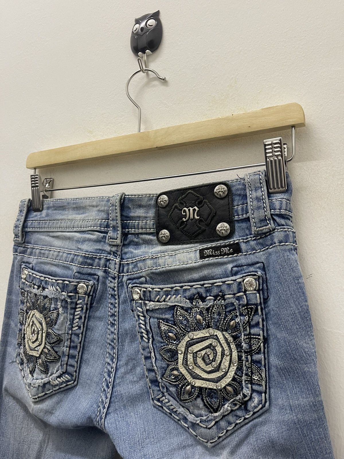 Miss Me Rare Vintage MISS ME Cuffed Capri Size 26" / US 2 / IT 38 - 4 Thumbnail