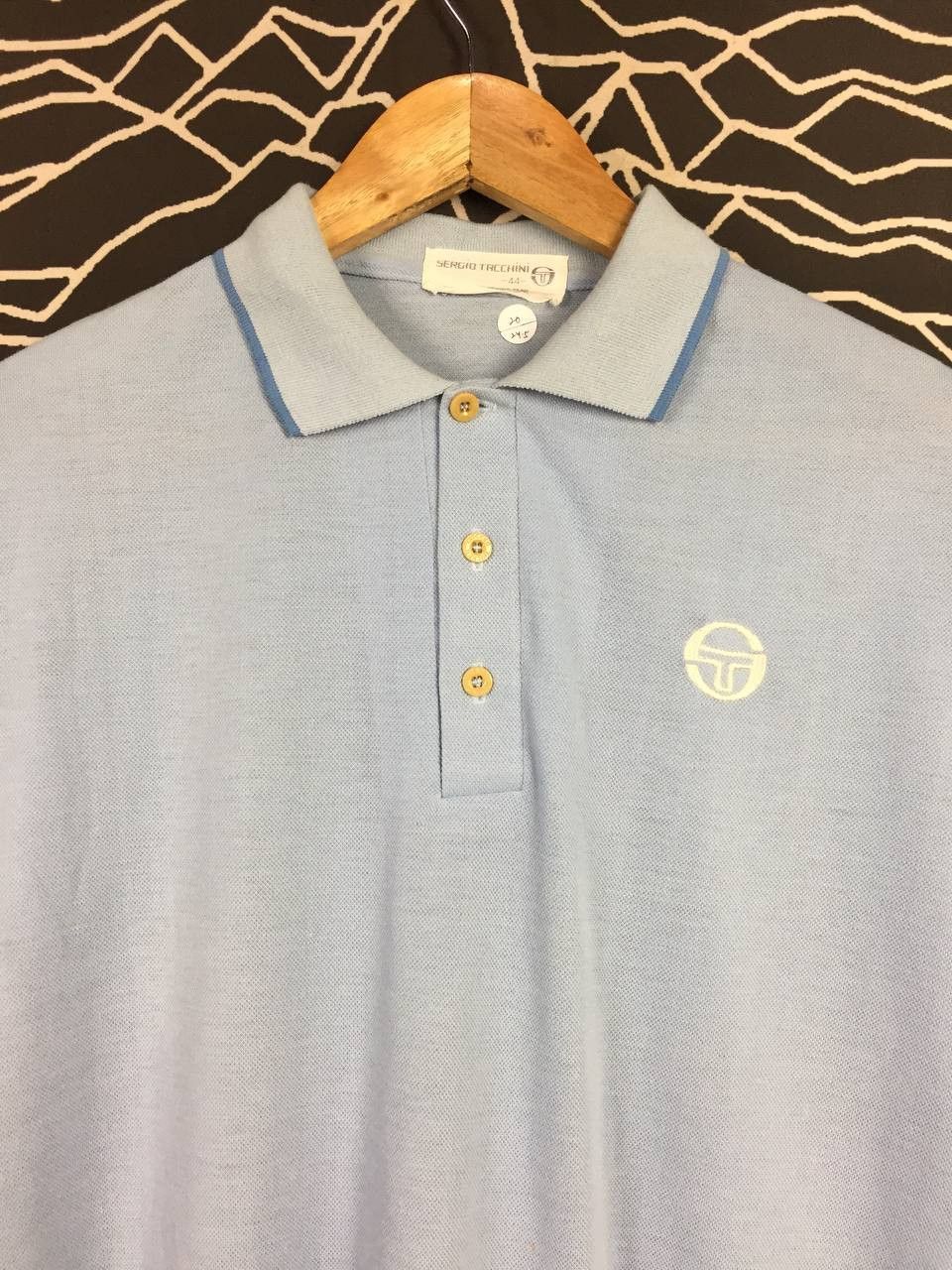Sergio Tacchini Vtg 90s Sergio Tacchini International Tennis Team Polo Shirt Size US M / EU 48-50 / 2 - 3 Thumbnail