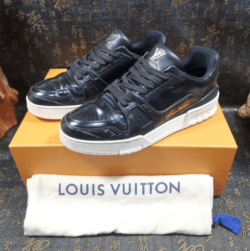 Louis Vuitton Louis Vuitton low-top fashion skate shoes Size US 7 / EU 40 - 1 Thumbnail