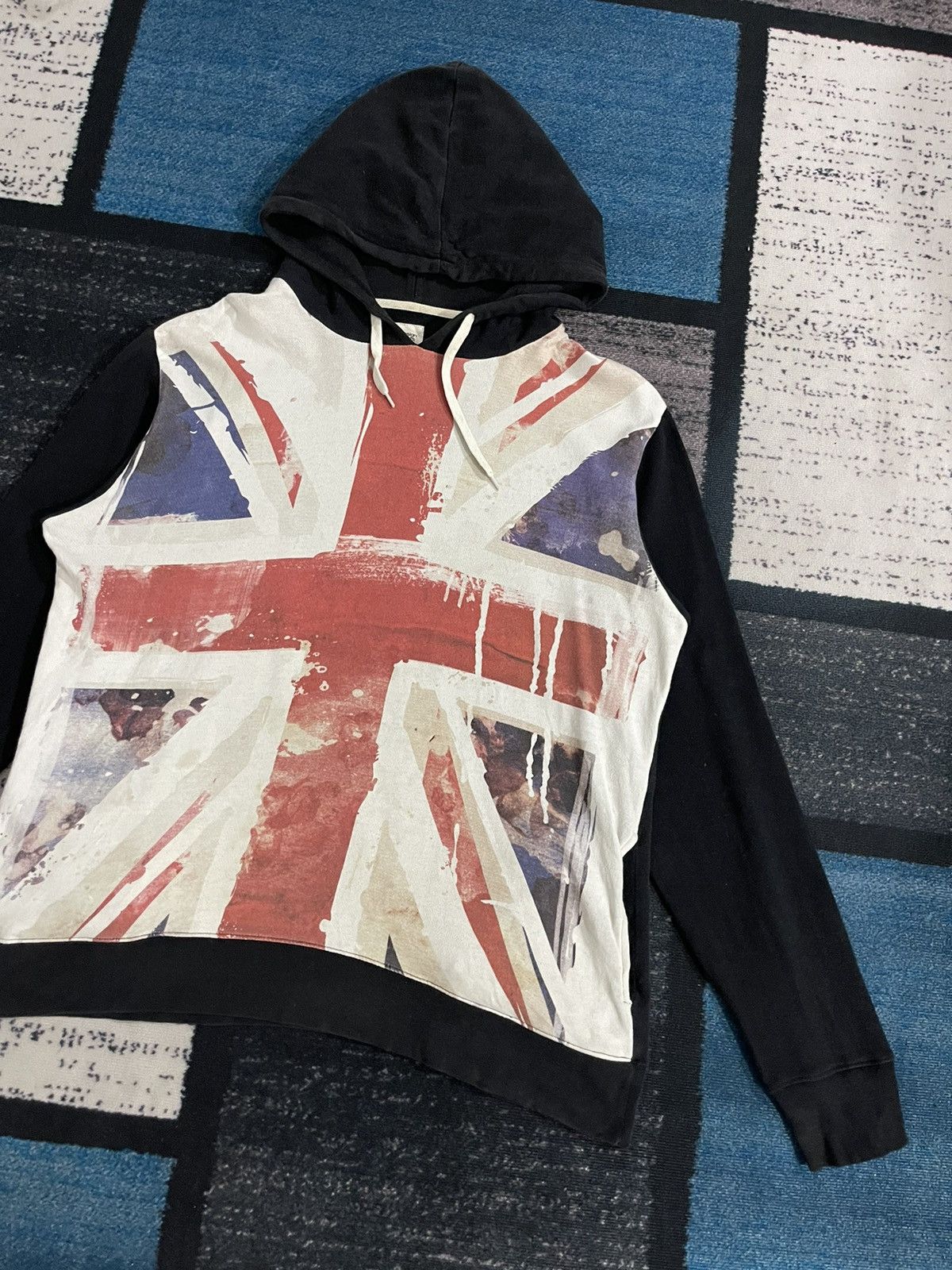 Japanese Brand × Vintage Graniph Store Design Great Britain Sweatshirt Hoodie Size US L / EU 52-54 / 3 - 3 Thumbnail