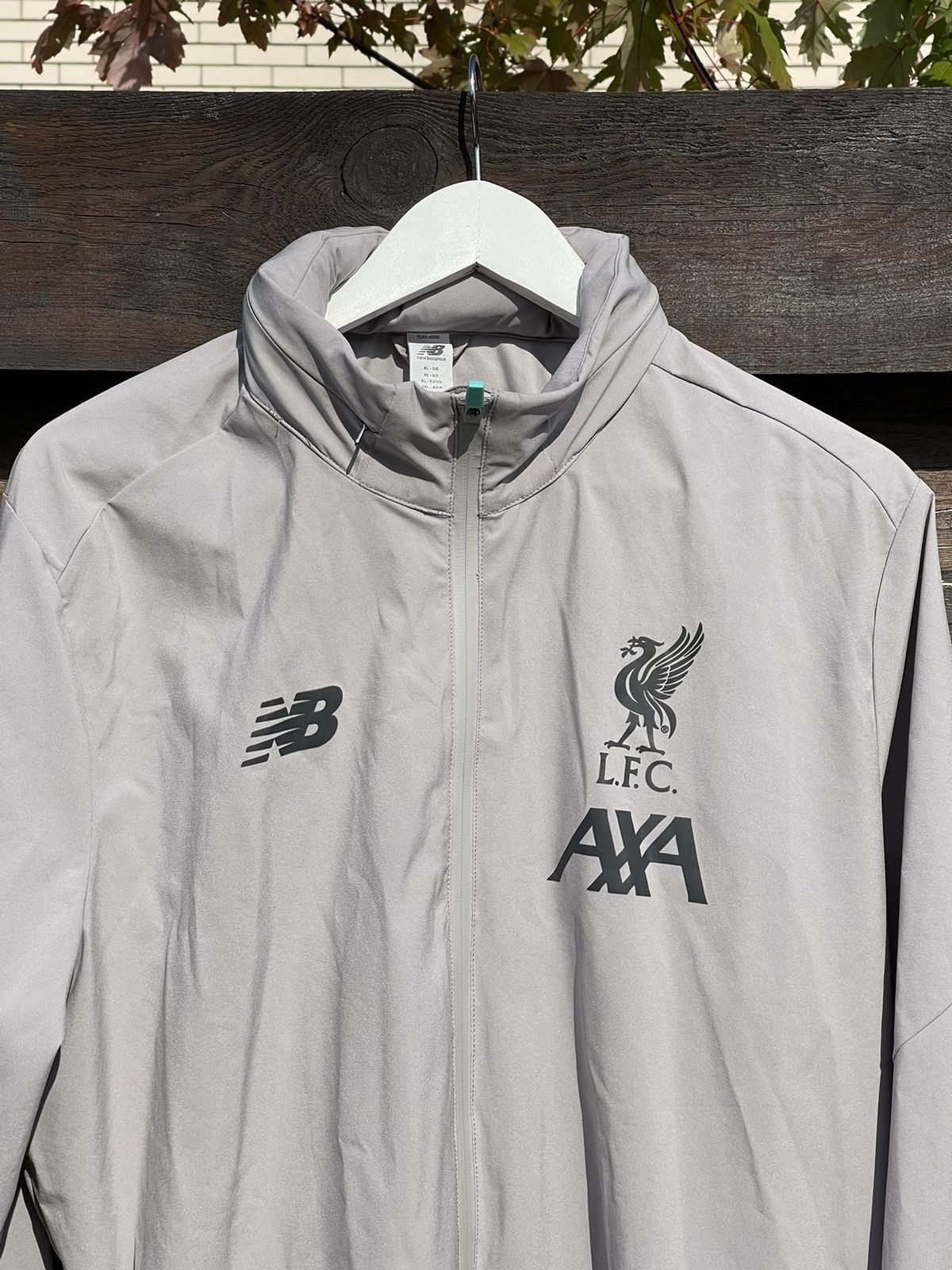 New Balance 2019/2020 New Balance Liverpool grey jacket Size US XL / EU 56 / 4 - 4 Thumbnail