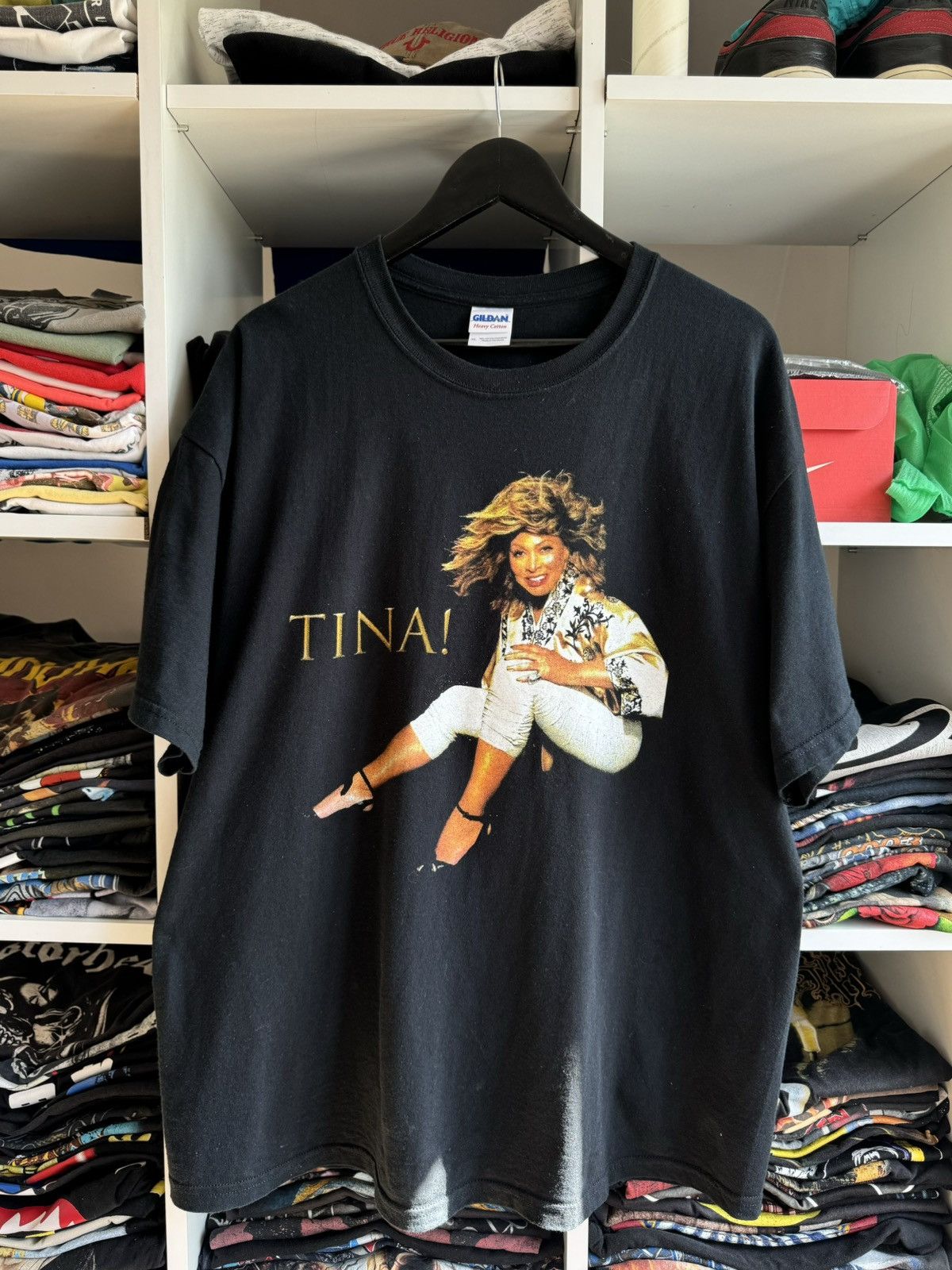 Band Tees Vintage 2009 Tina Turner Anniversary Tour Tee Size US XL / EU 56 / 4 - 1 Thumbnail