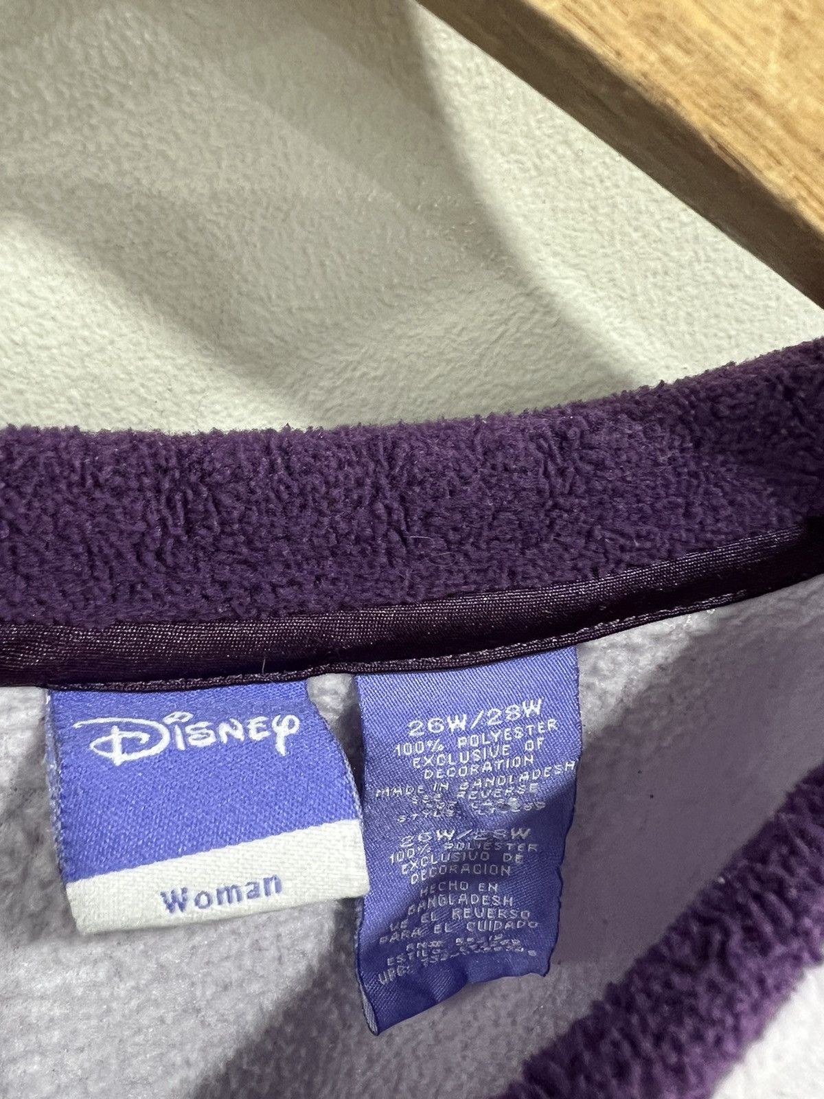 Disney Vintage Womens Disney Tigger Fleece sweater Size US XL / EU 56 / 4 - 4 Thumbnail