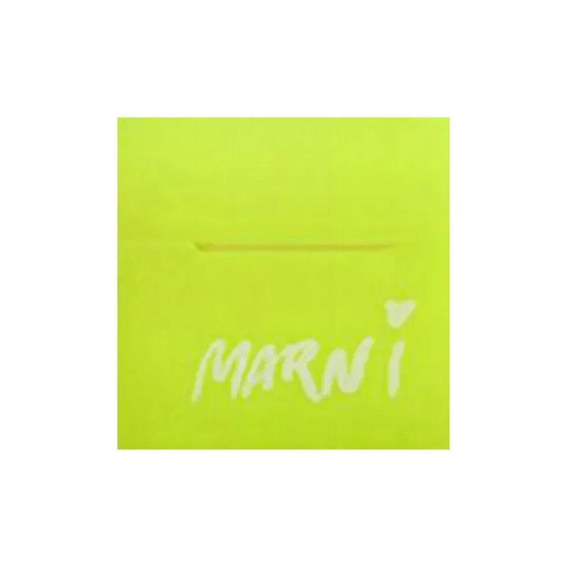 Marni o1w1db10125 Size:OS/ Earphone Cases in Neon Yellow Size ONE SIZE - 3 Thumbnail
