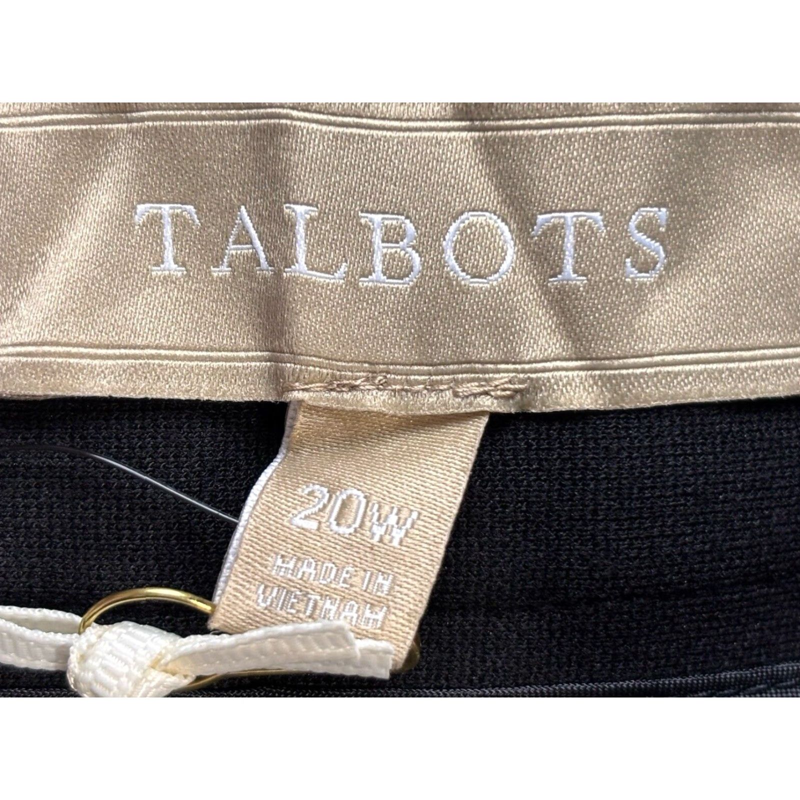 Talbots Talbots Knit Pants Women 20W Plus Size Black Dress Slacks Career Size 42" / US 20 - 5 Thumbnail