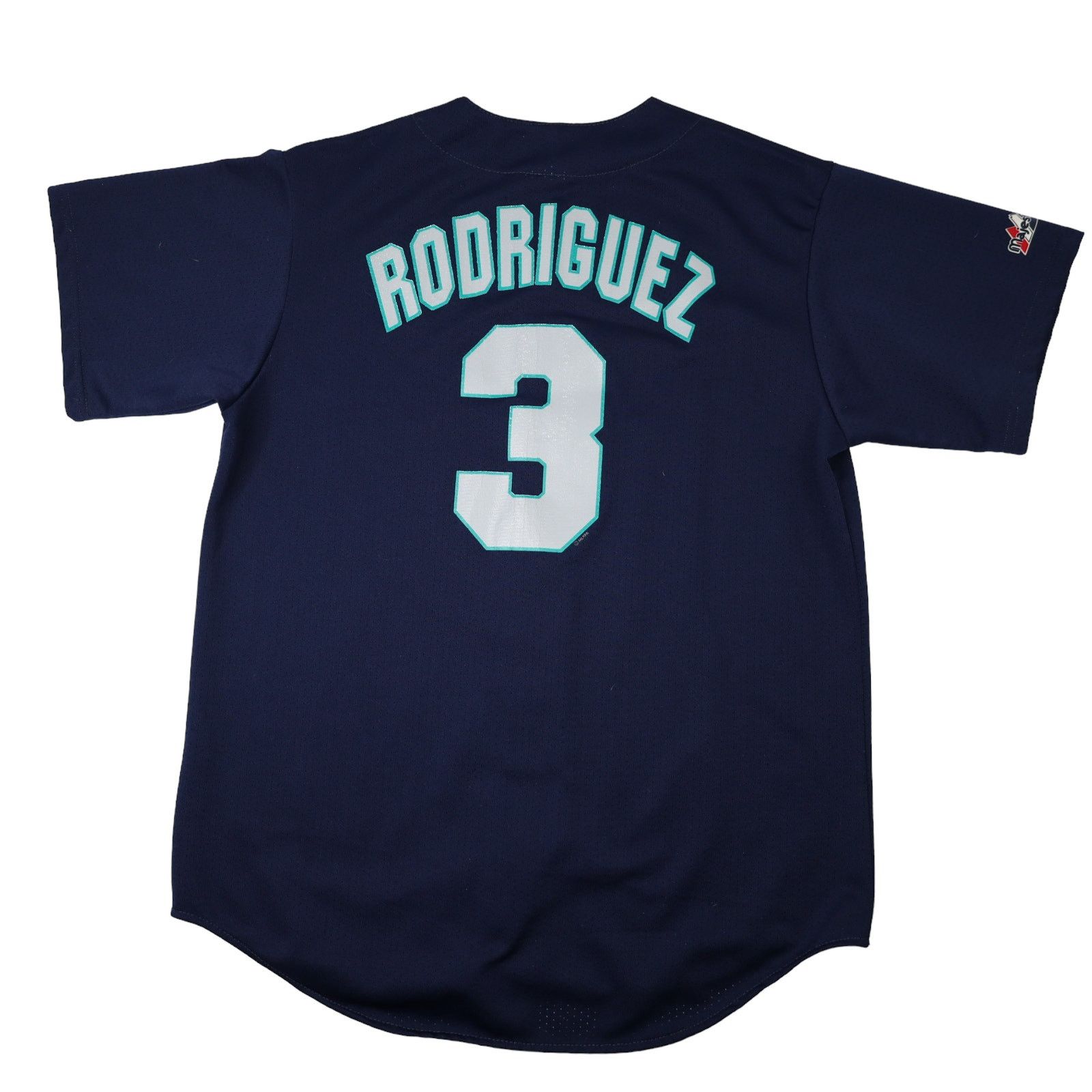 MLB × Majestic × Vintage Vintage Majestics Seattle Mariners #3 Alex Rodriguez Jersey Size US L / EU 52-54 / 3 - 6 Thumbnail