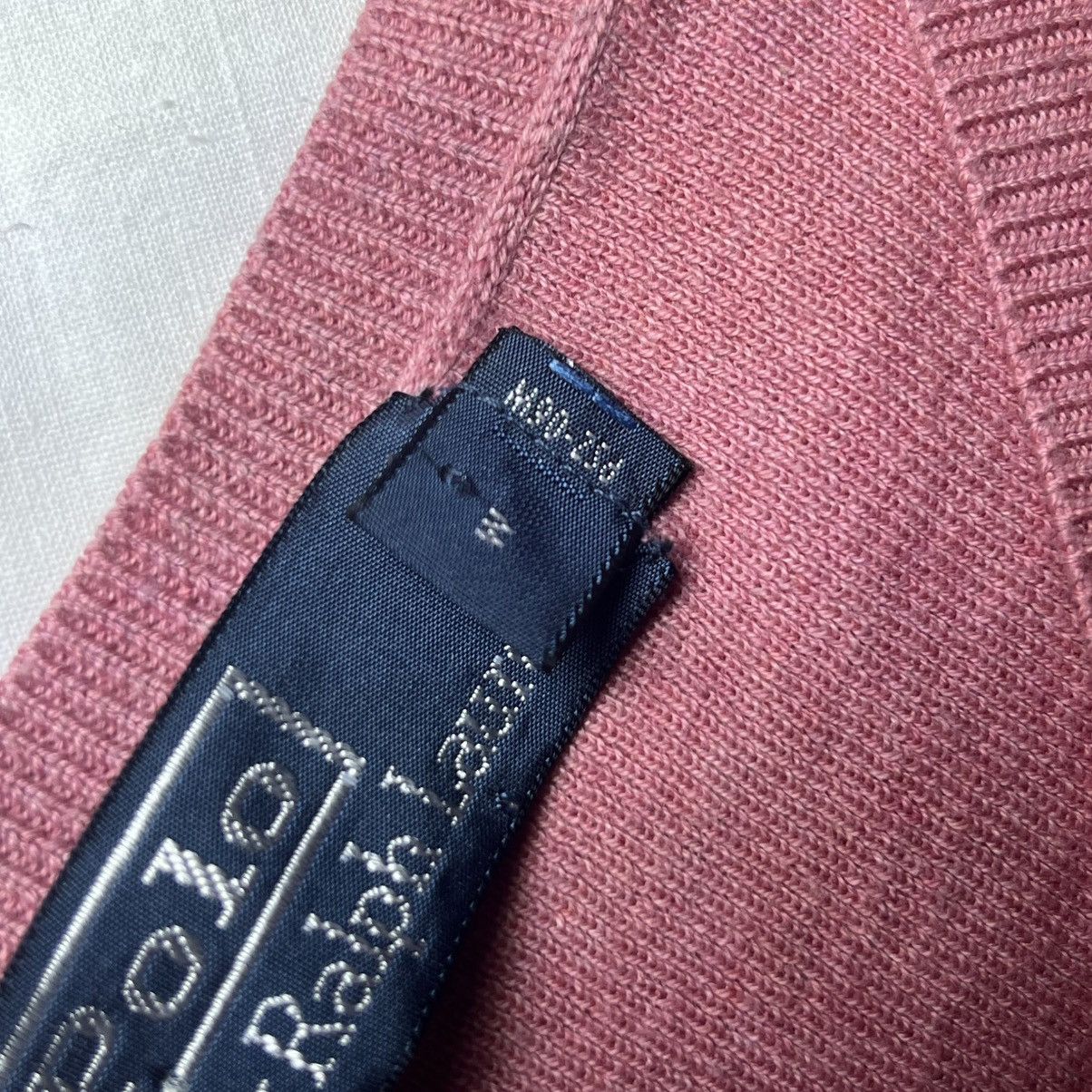 Polo Ralph Lauren Polo Ralph Lauren V-neck Pima Cotton Sweater Size M Size US M / EU 48-50 / 2 - 6 Thumbnail