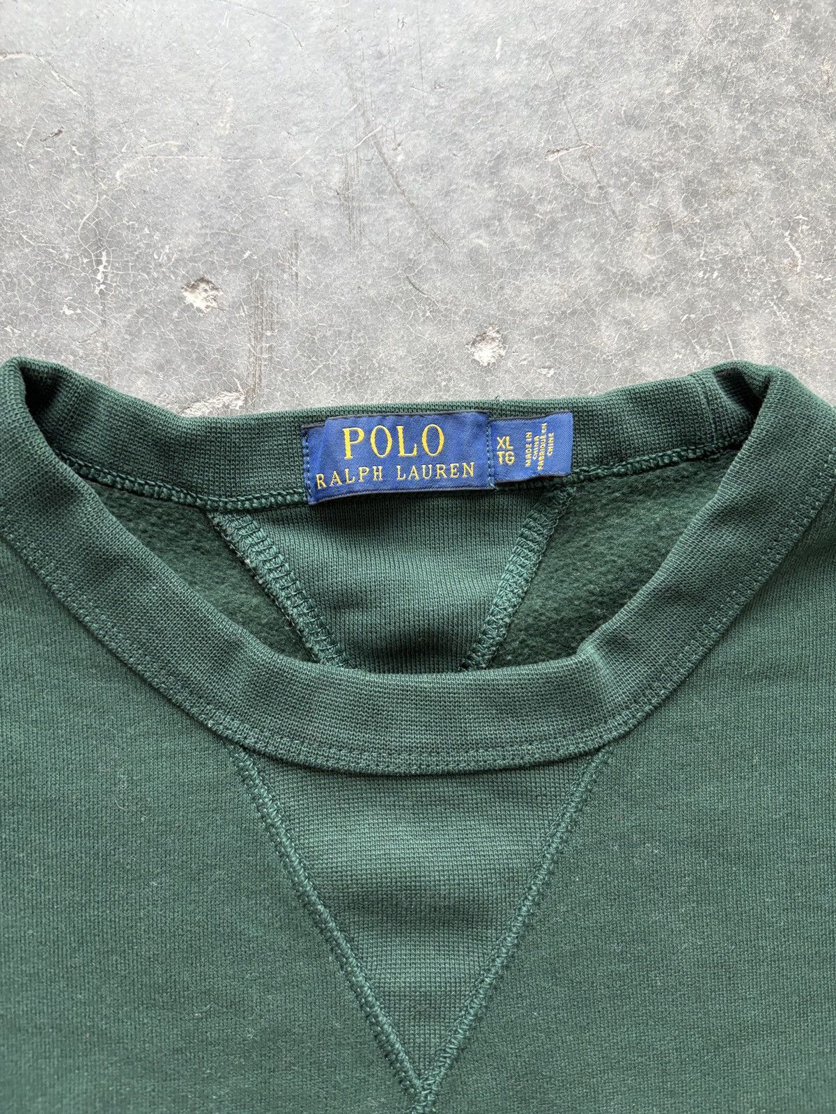 Polo Ralph Lauren Vintage Y2K Polo Ralph Lauren Double V Sweatshirt Size US XL / EU 56 / 4 - 4 Thumbnail