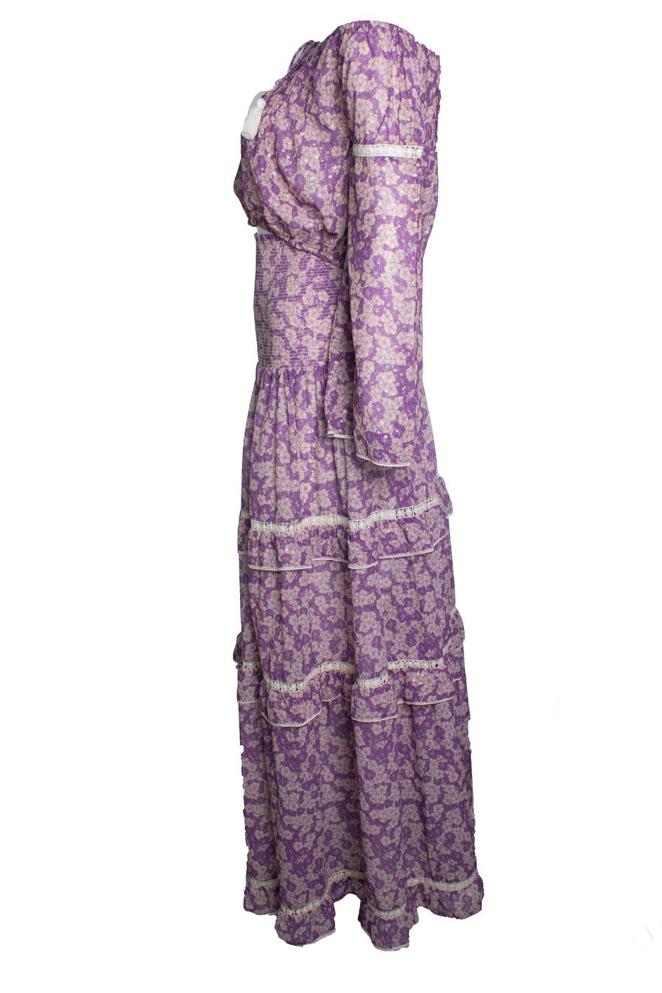 Other Sunday Saint Tropez, purple floral set Size 26" / US 2 / IT 38 - 2 Thumbnail