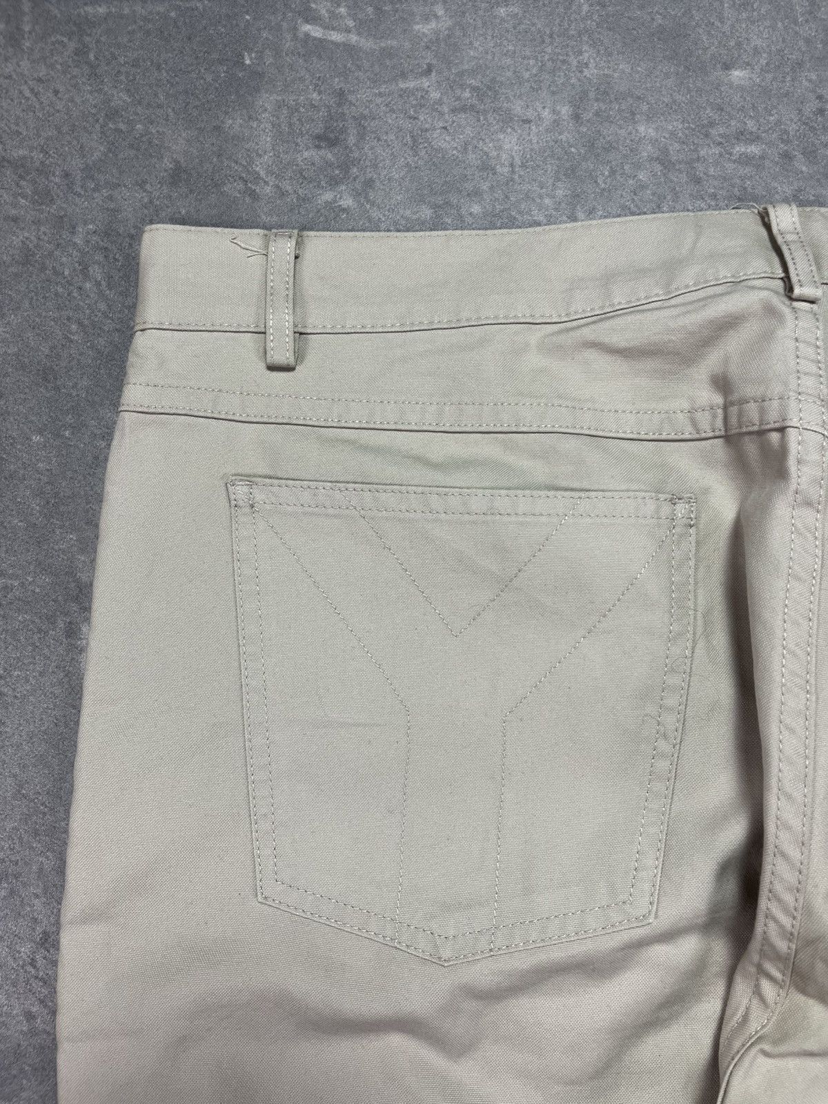 Yves Saint Laurent Yves Saint Laurent Y Pocket Logo Pants 36 YSL Size US 36 / EU 52 - 12 Thumbnail
